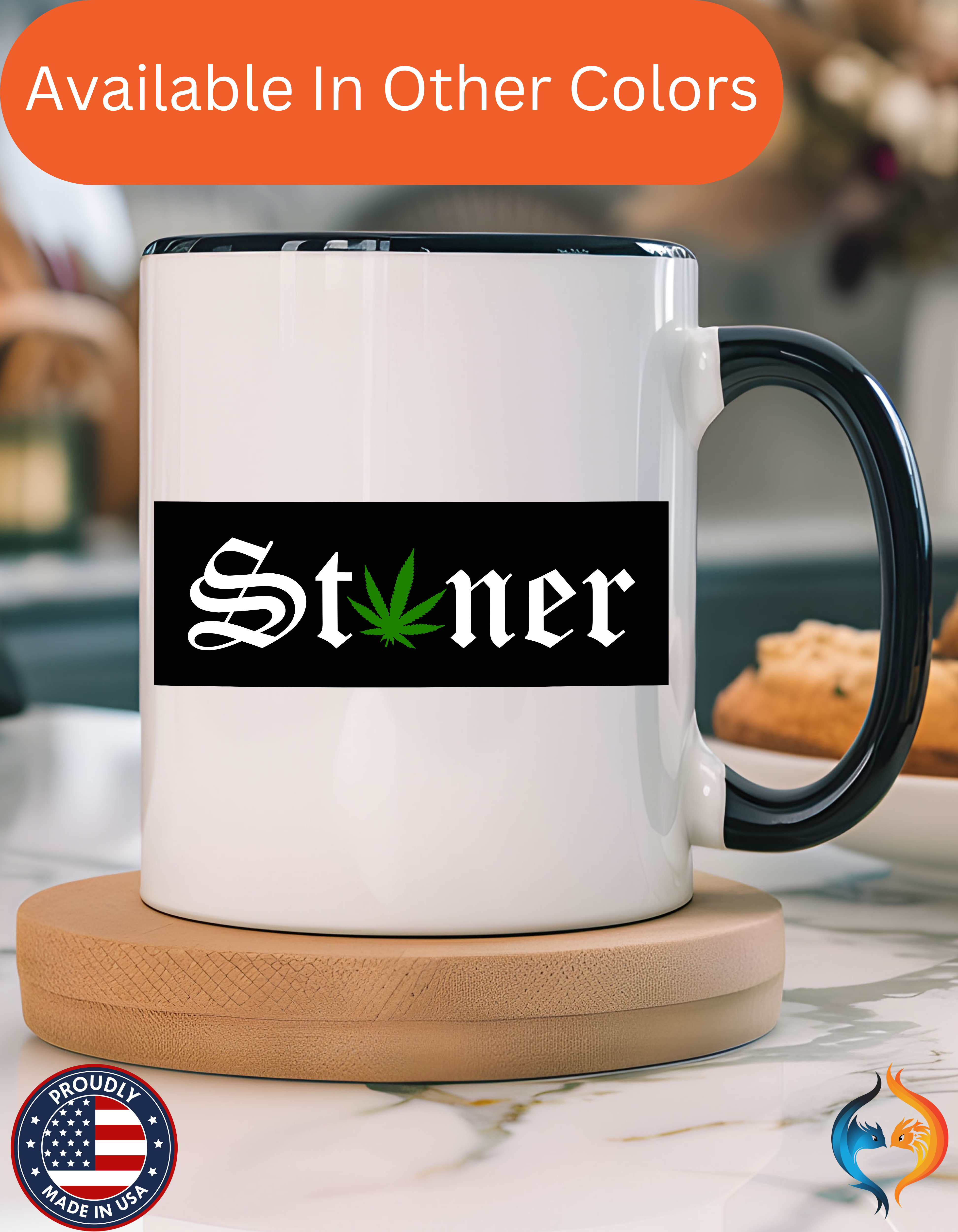 stoner Mug Lifestyle Mockup | Nutty Designs