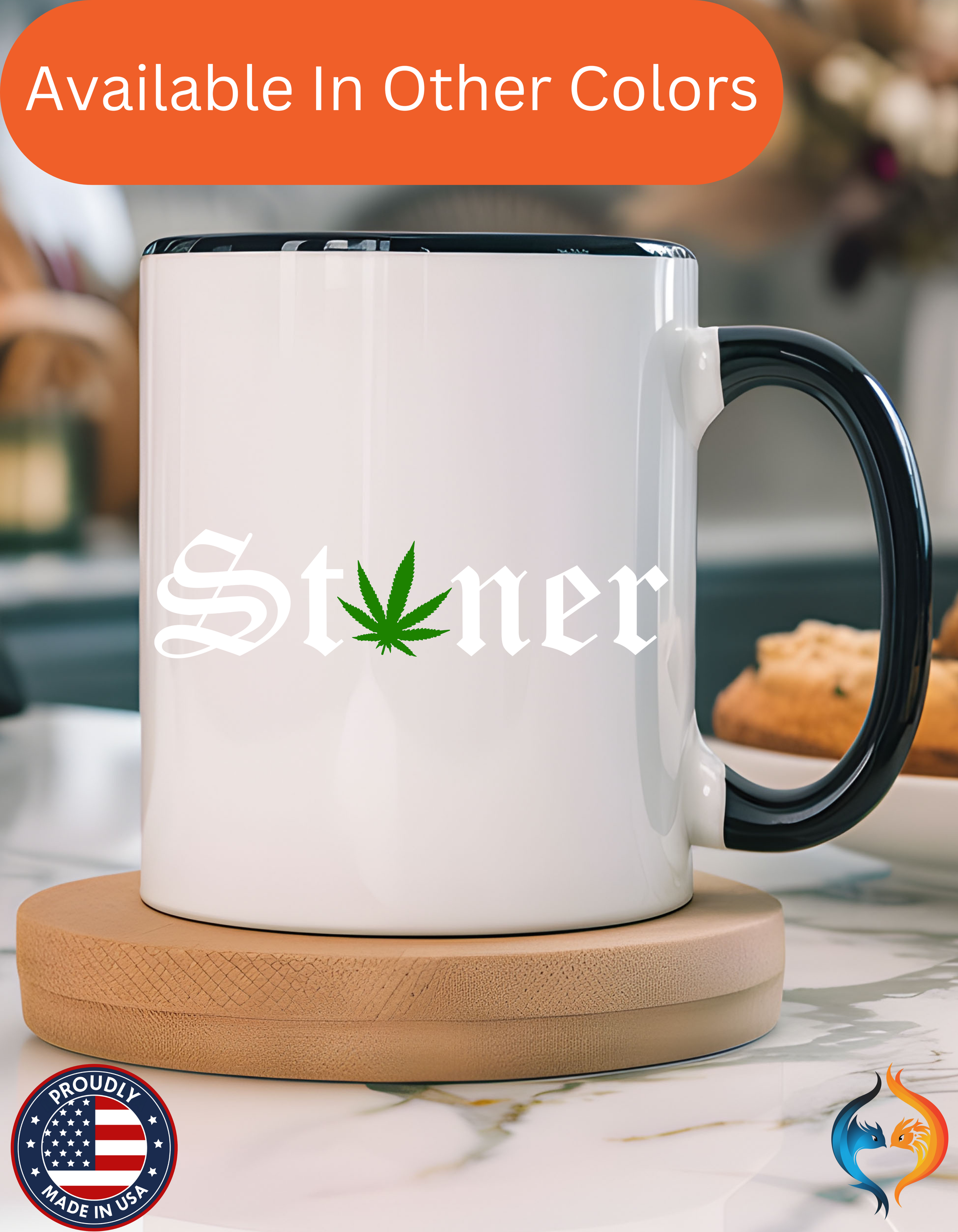 stoner Mug Lifestyle Mockup | Nutty Designs