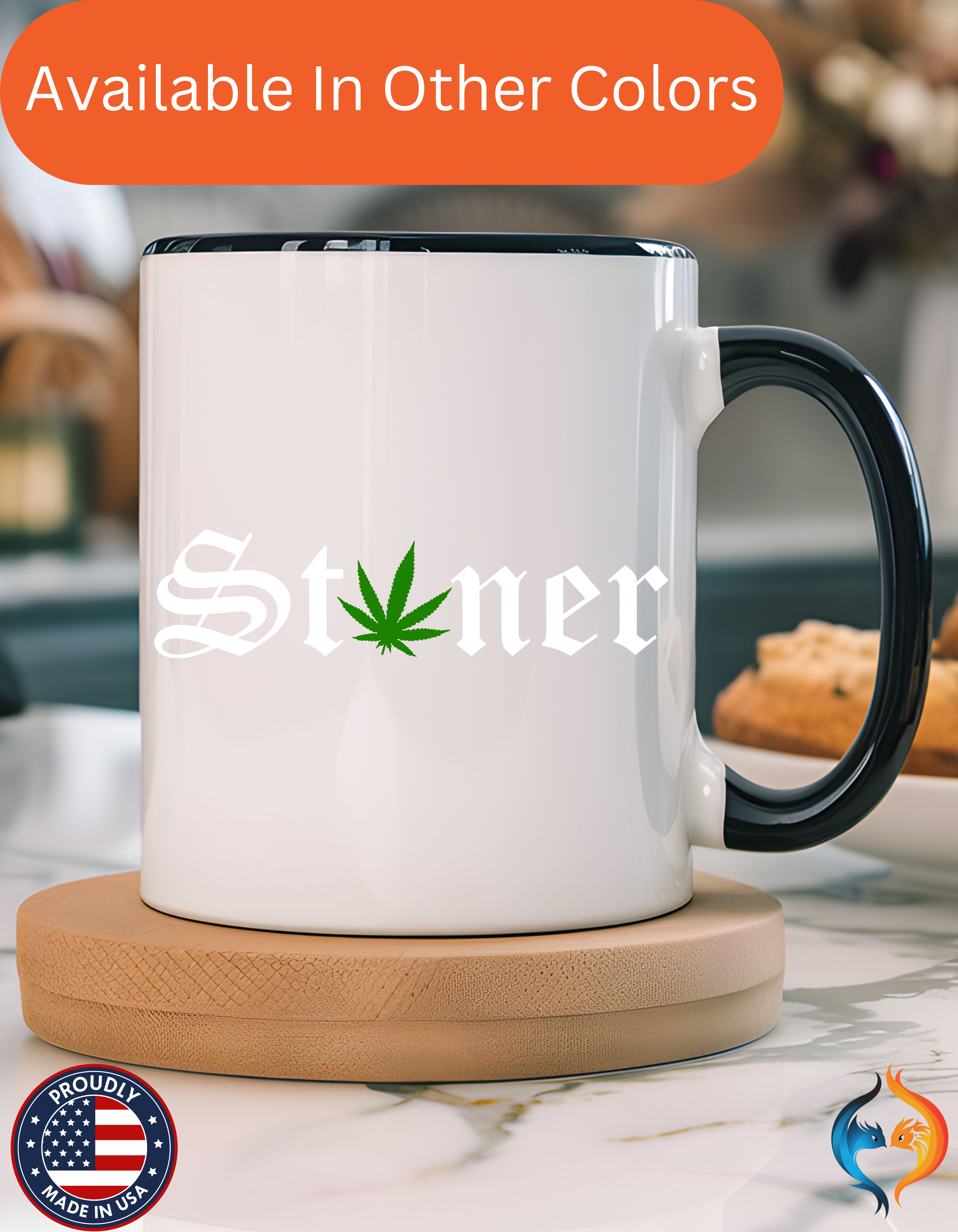 stoner Mug Lifestyle Mockup | Nutty Designs