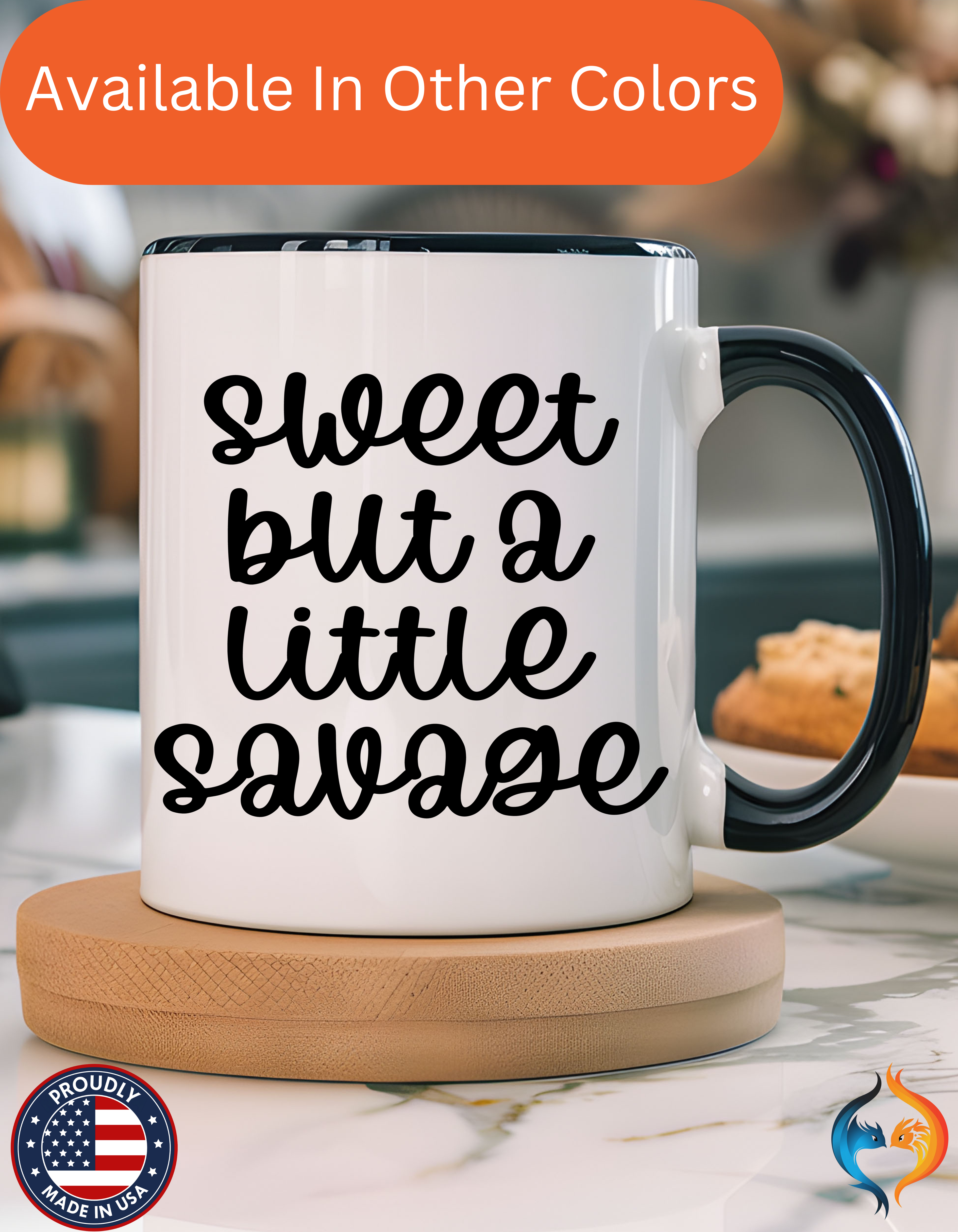 Sweet But Savage Mug Product Photo | Nutty Designs