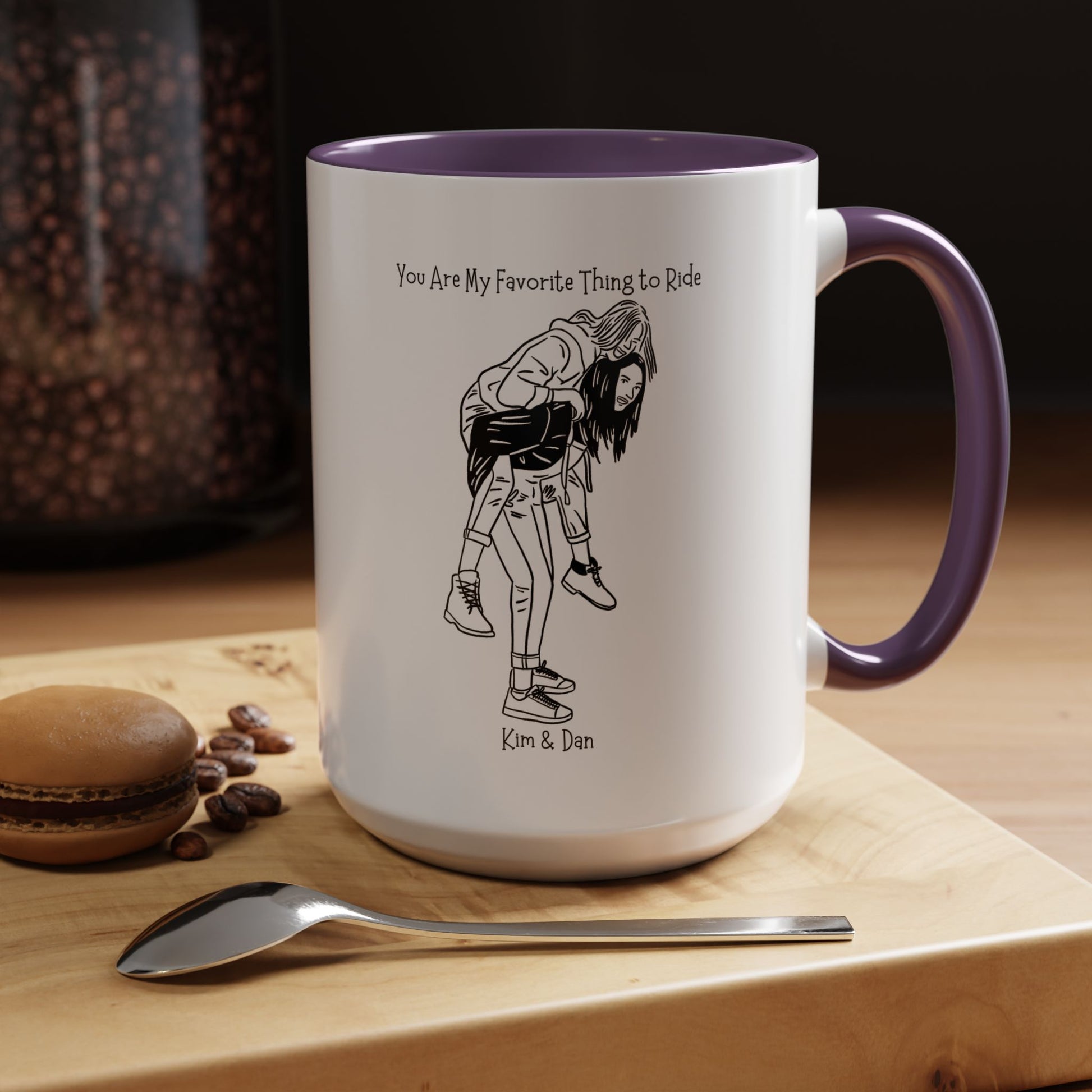 You Are My Favorite Thing To Ride Dirty Valentine Mug Product Photo | Nutty Designs
