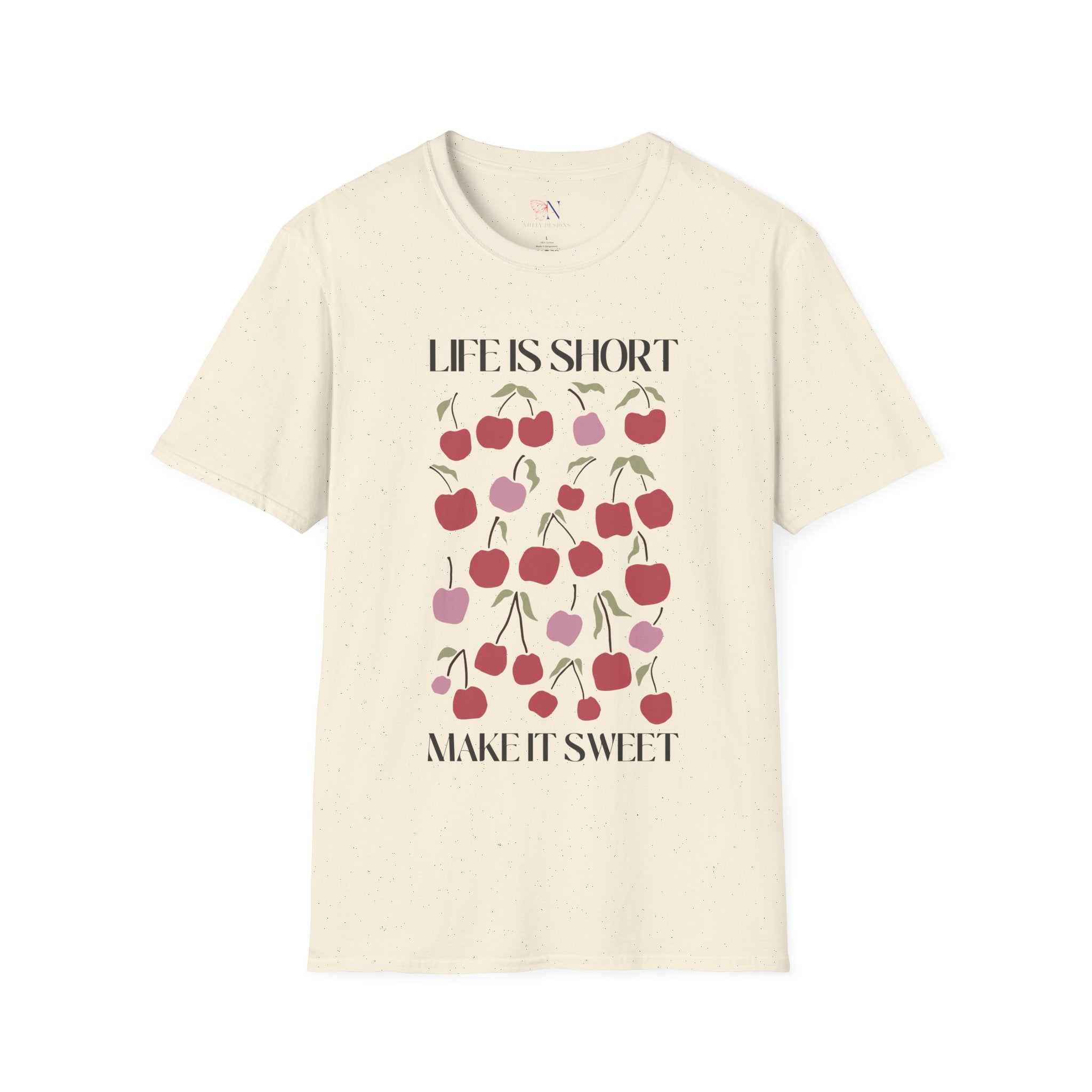 Life is short, make it Sweet, Cute Summer Shirt, Motivational Shirt, Beach Party Summer Vibes/vacation Shirt, Summer Gift Unisex T-Shirt