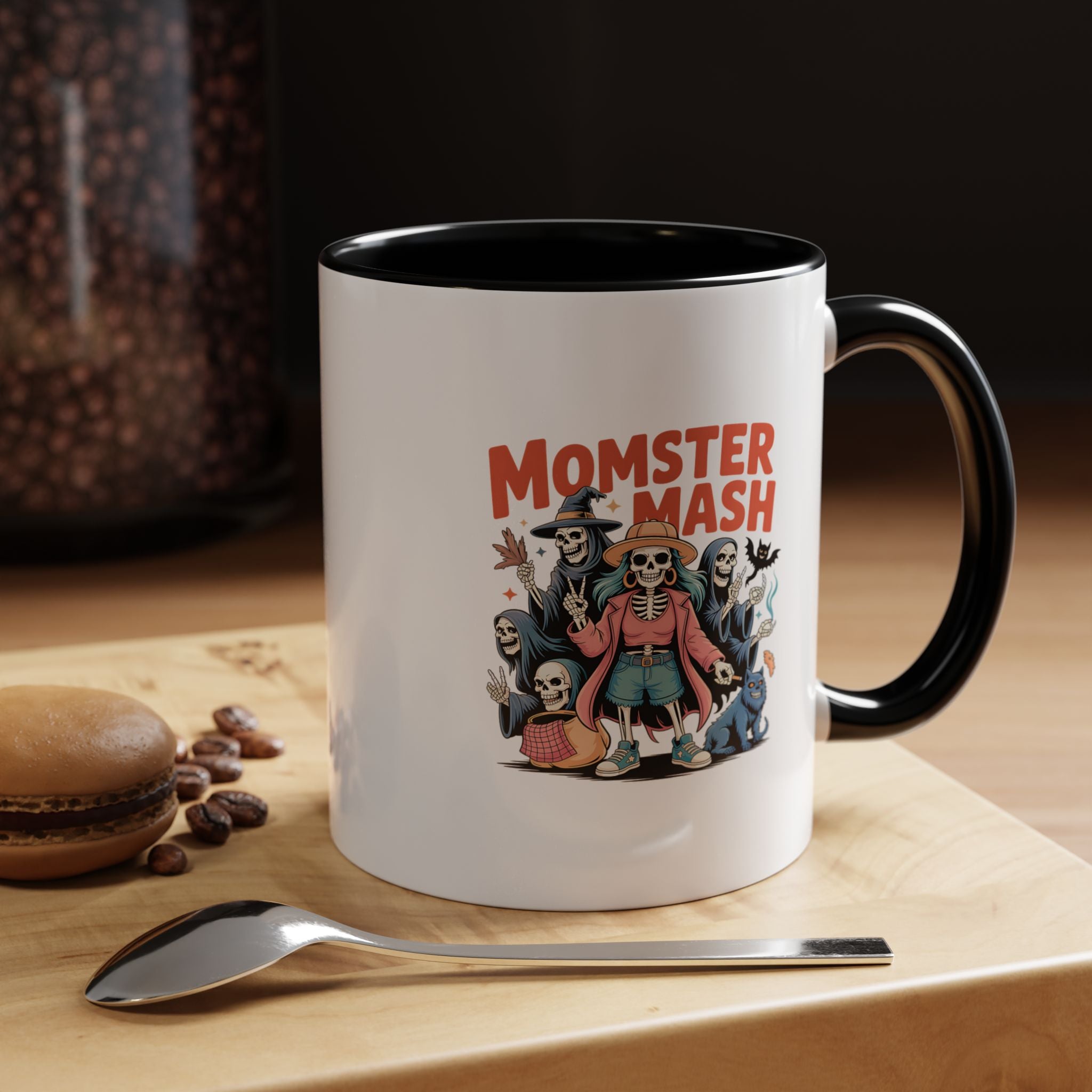Momster Mash | Funny Coffee Mug, Sarcastic Tea Cup, Unique Gift Idea