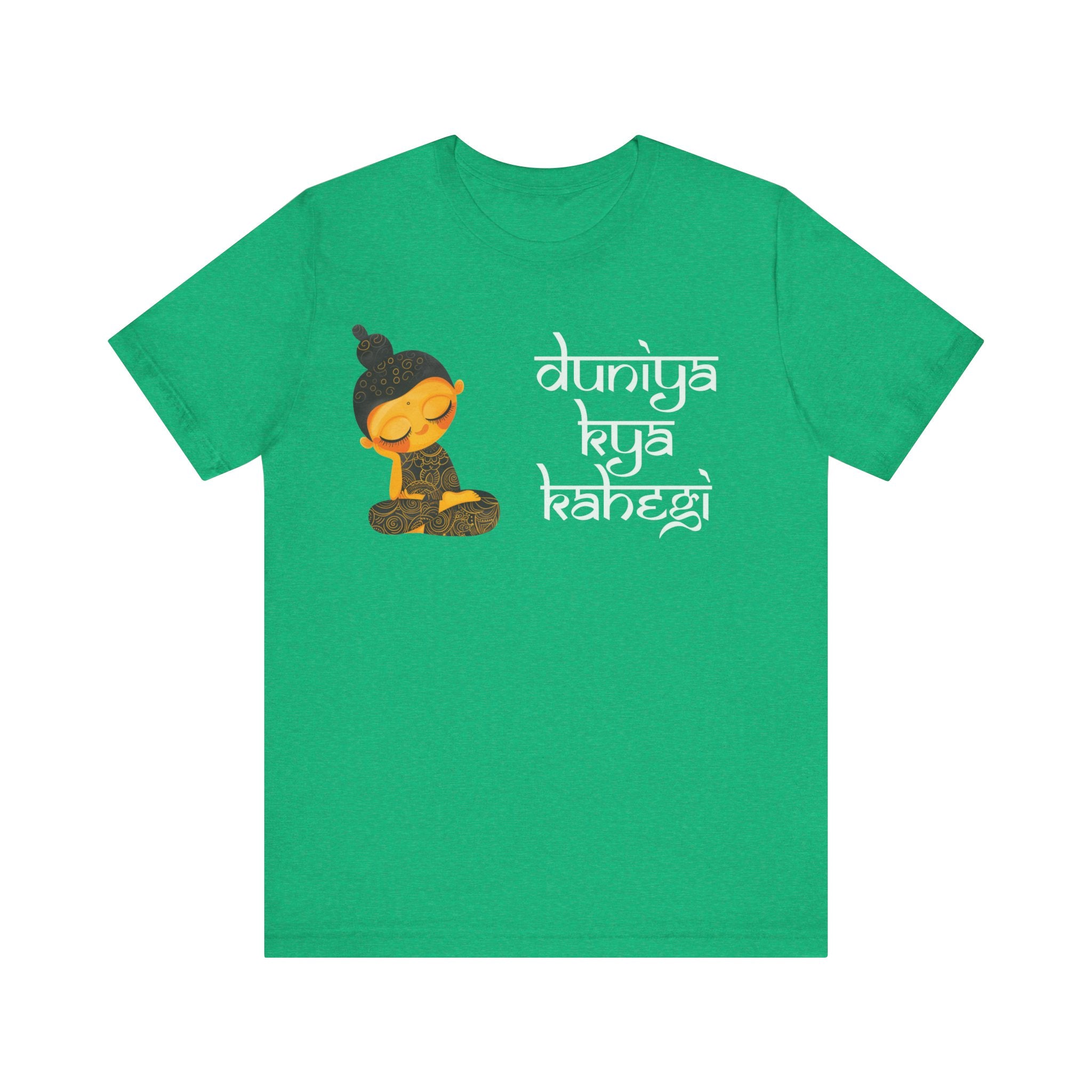 Duniya Kya Kahegi Desi Funny Tshirt/T-shirt Unisex Jersey  Tee