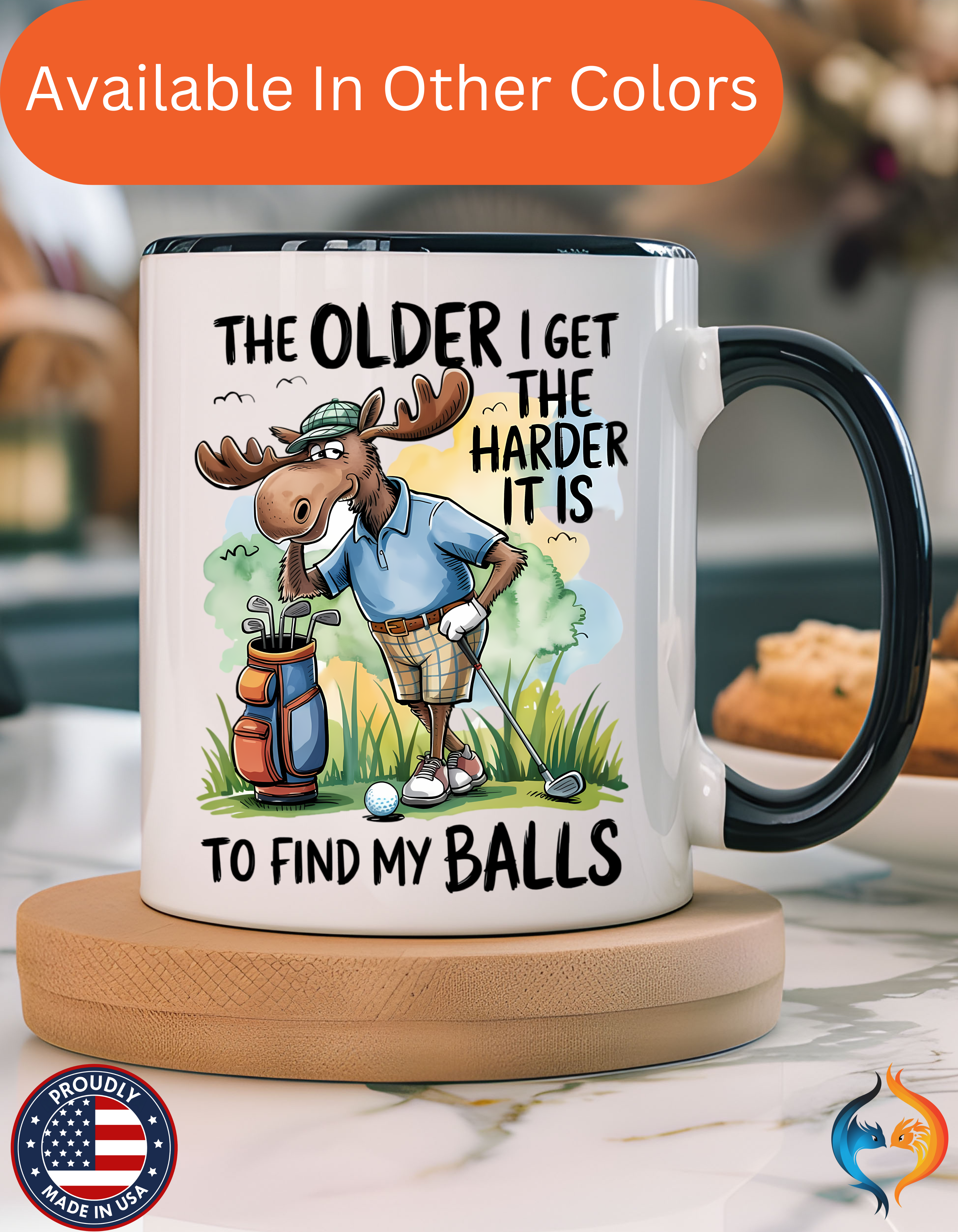 The Older I Get Mug Product Photo | Nutty Designs