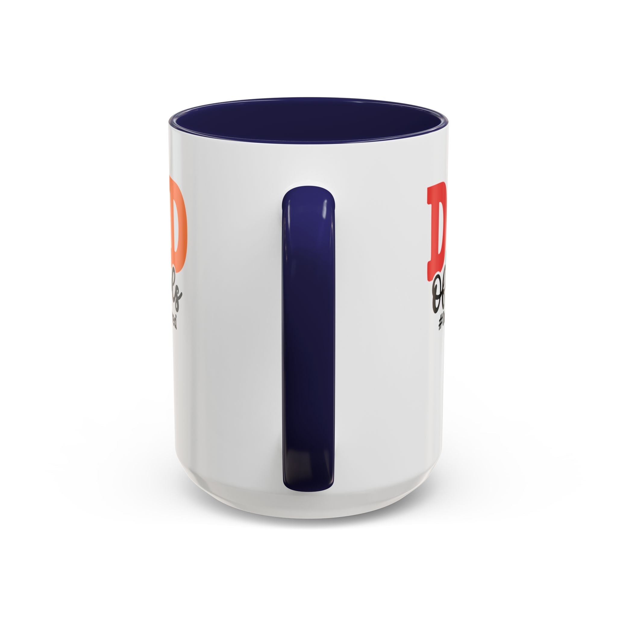 Dad of girls #outnumbered Mug - Funny Dad Gift