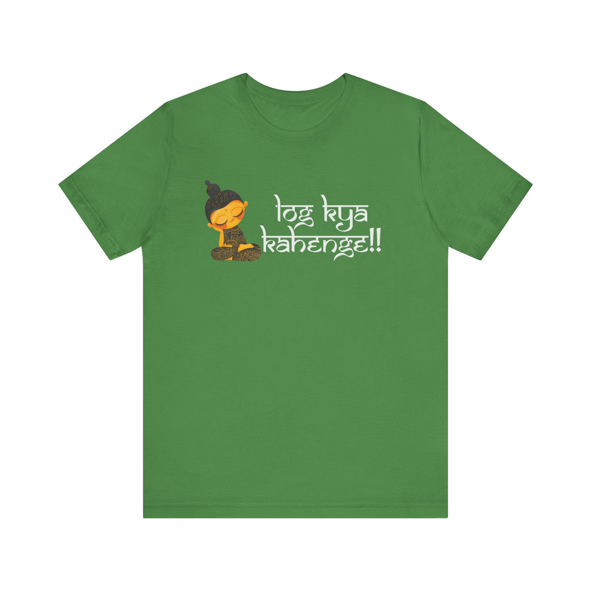 Log Kya Kehenge Desi Funny Tshirt/T-shirt Unisex Jersey Short Sleeve Tee