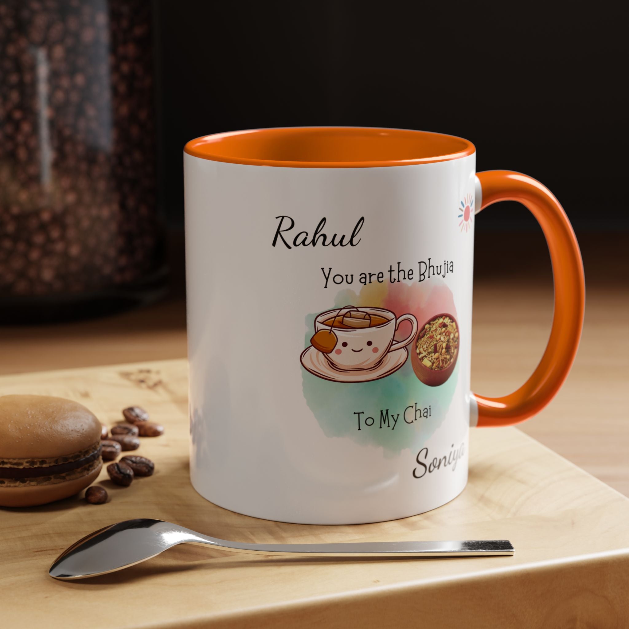You Are Bujiya To My Chai Mug Lifestyle Mockup | Nutty Designs