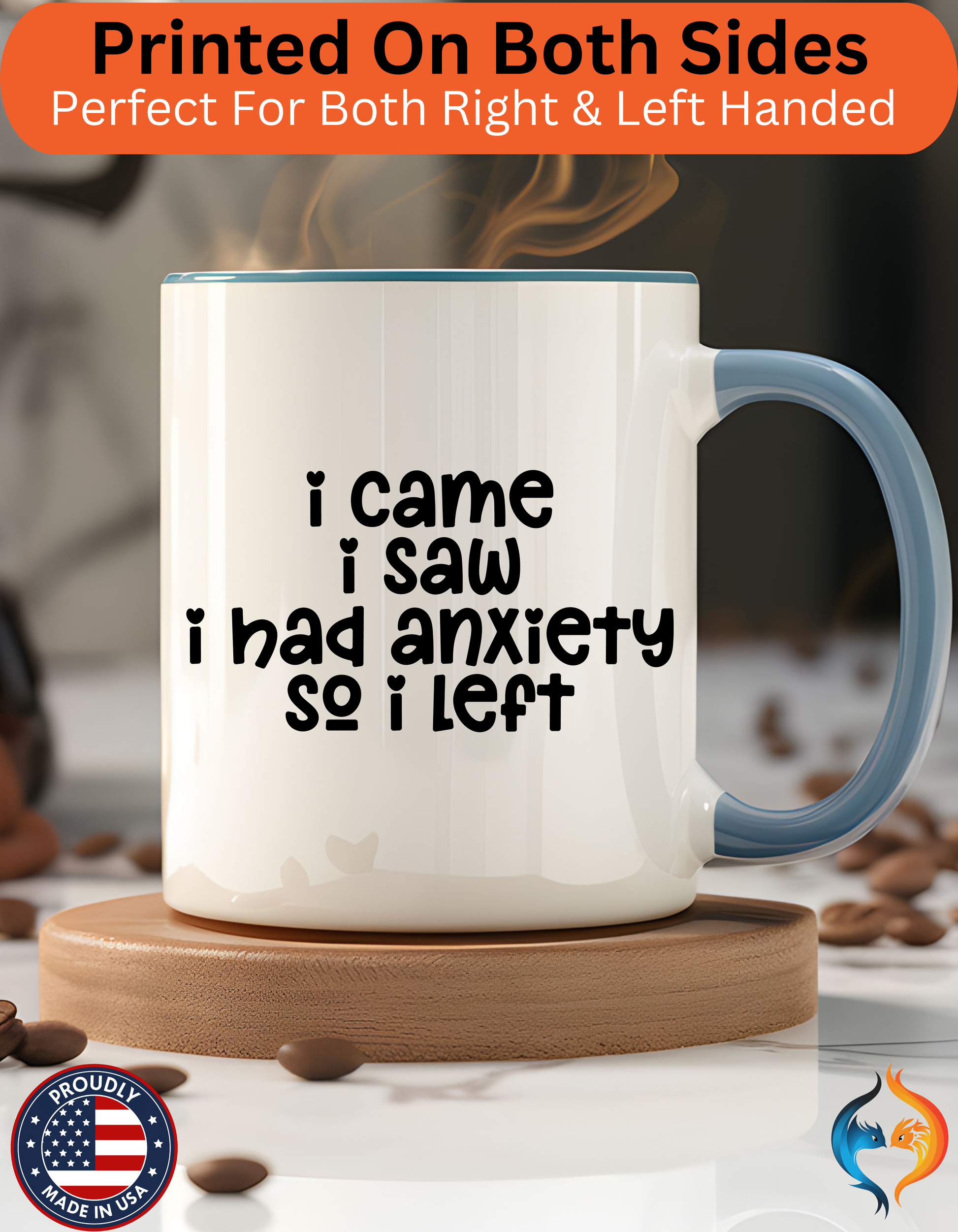 I Came I Saw Mug Product Photo | Nutty Designs
