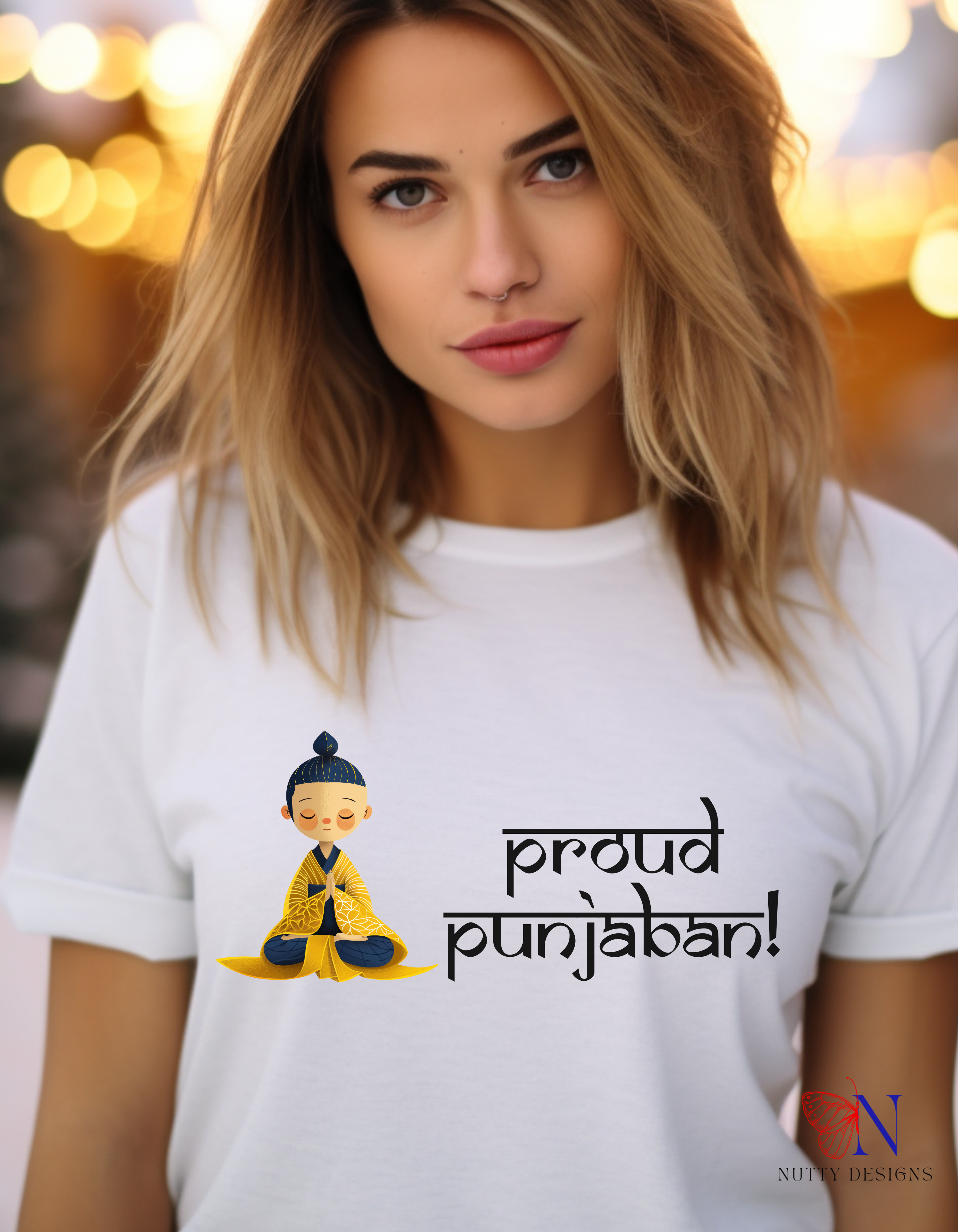 Proud Punjaban / T-Shirt Lifestyle Mockup | Nutty Designs