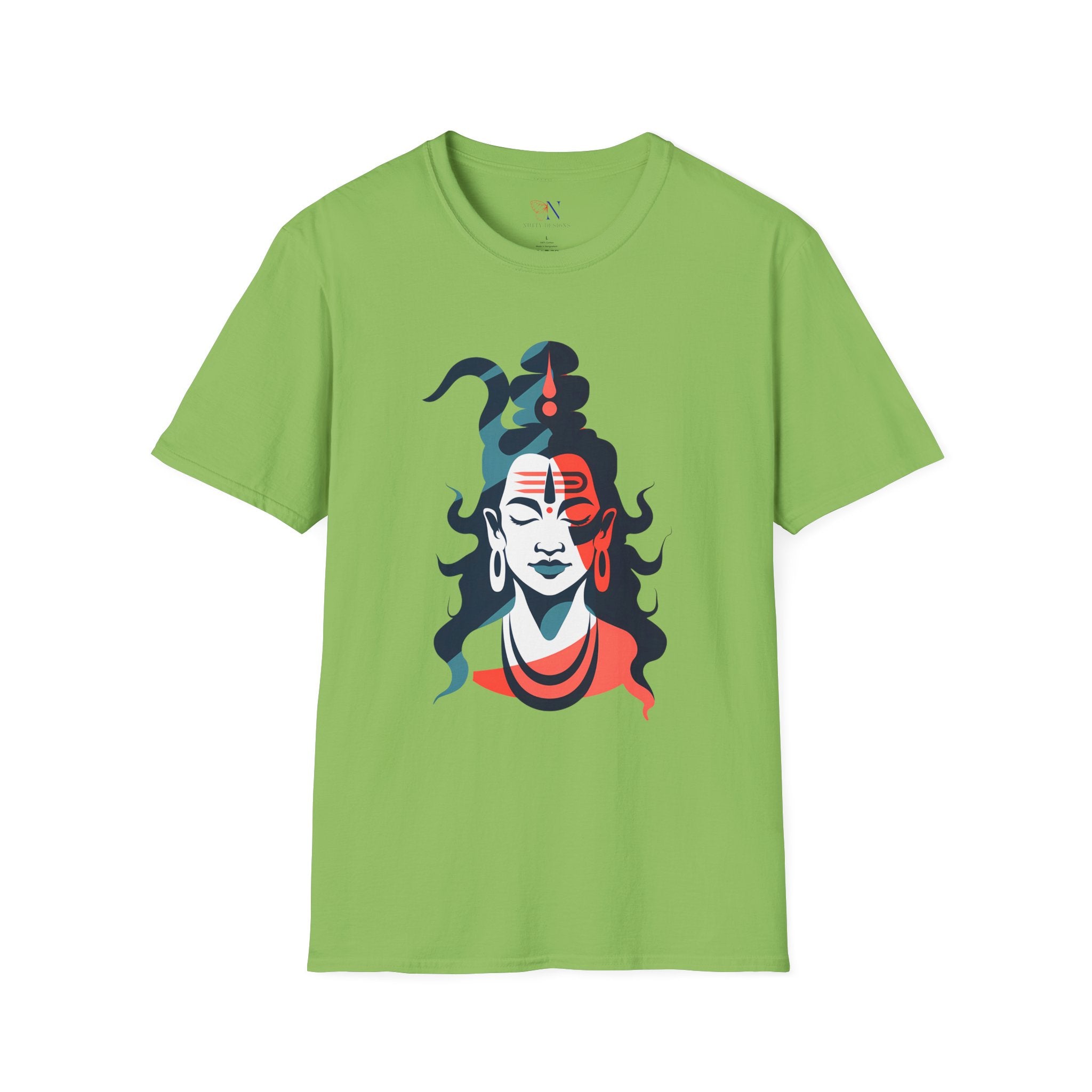 Lord Shiva , Hinduism Religious The Devine God T-Shirt Lifestyle Mockup | Nutty Designs