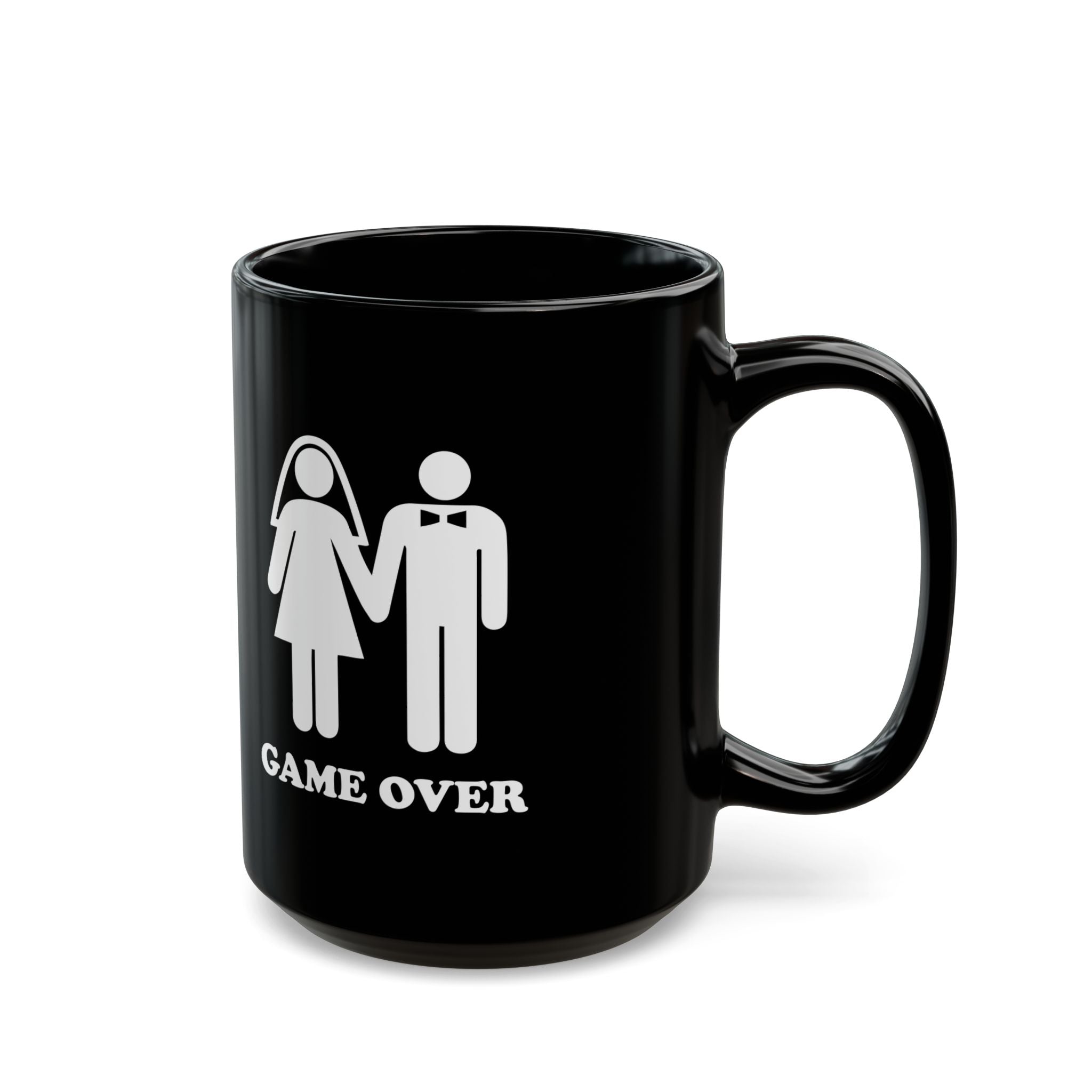 Game Over | Funny Coffee Mug, Sarcastic Tea Cup, Unique Gift Idea