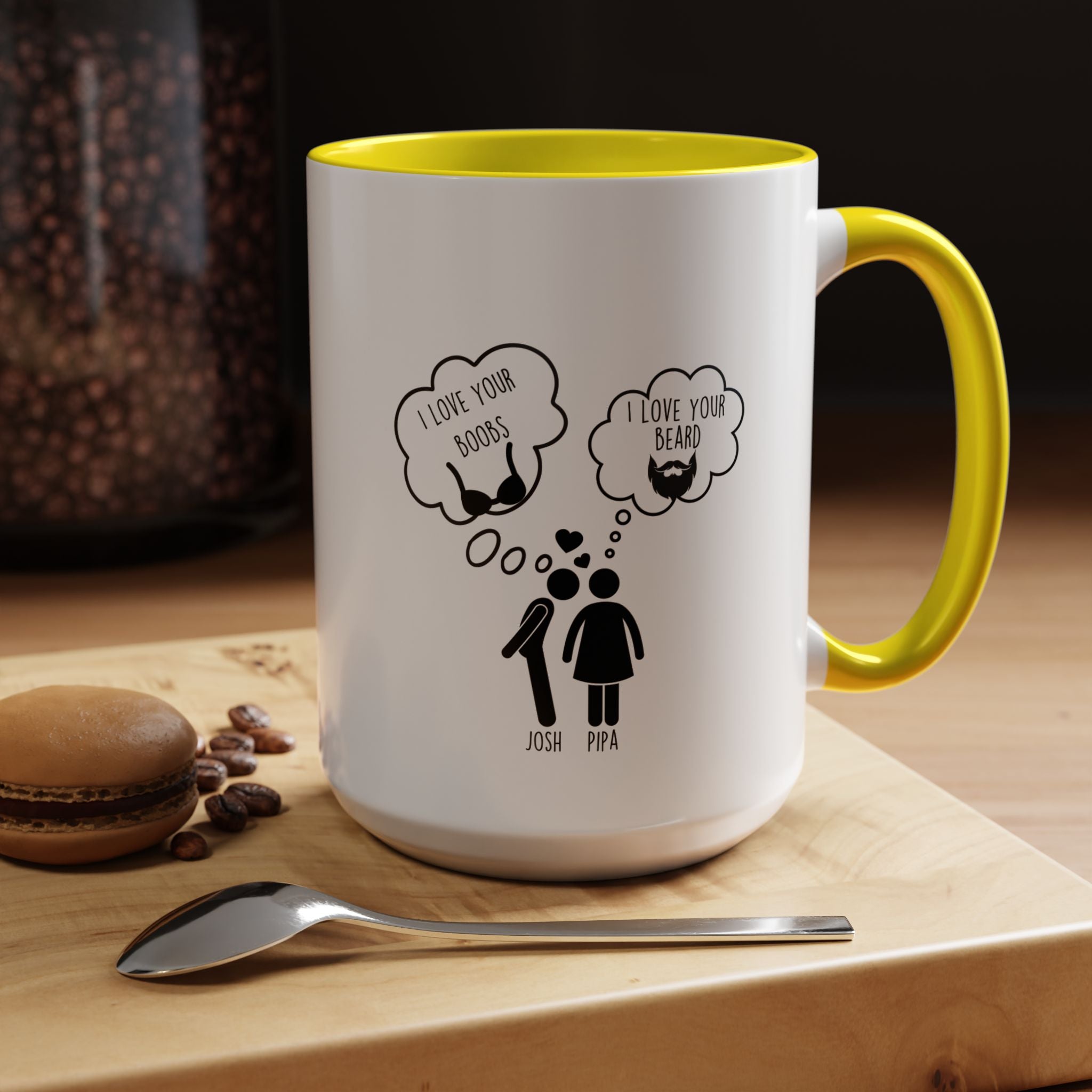 Love Your Beard | Funny Coffee Mug, Sarcastic Tea Cup, Unique Gift Idea