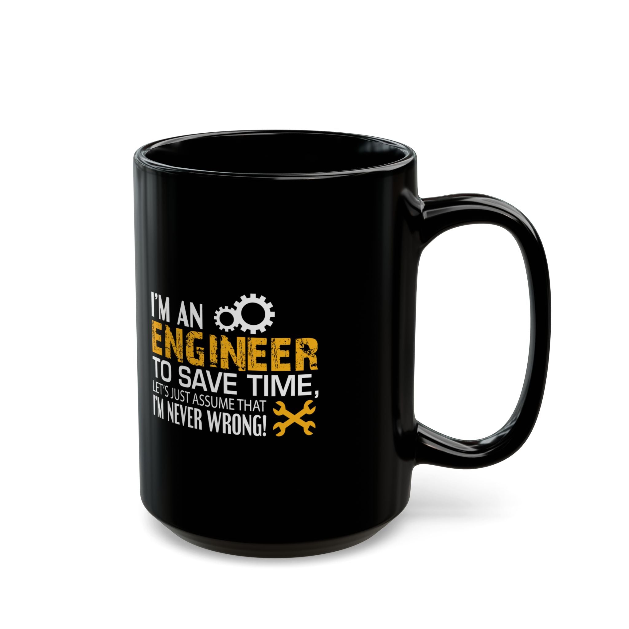 Funny Engineer Mug - Perfect Gift for Engineers, Coffee Lovers, Office Decor, Birthday, Graduation