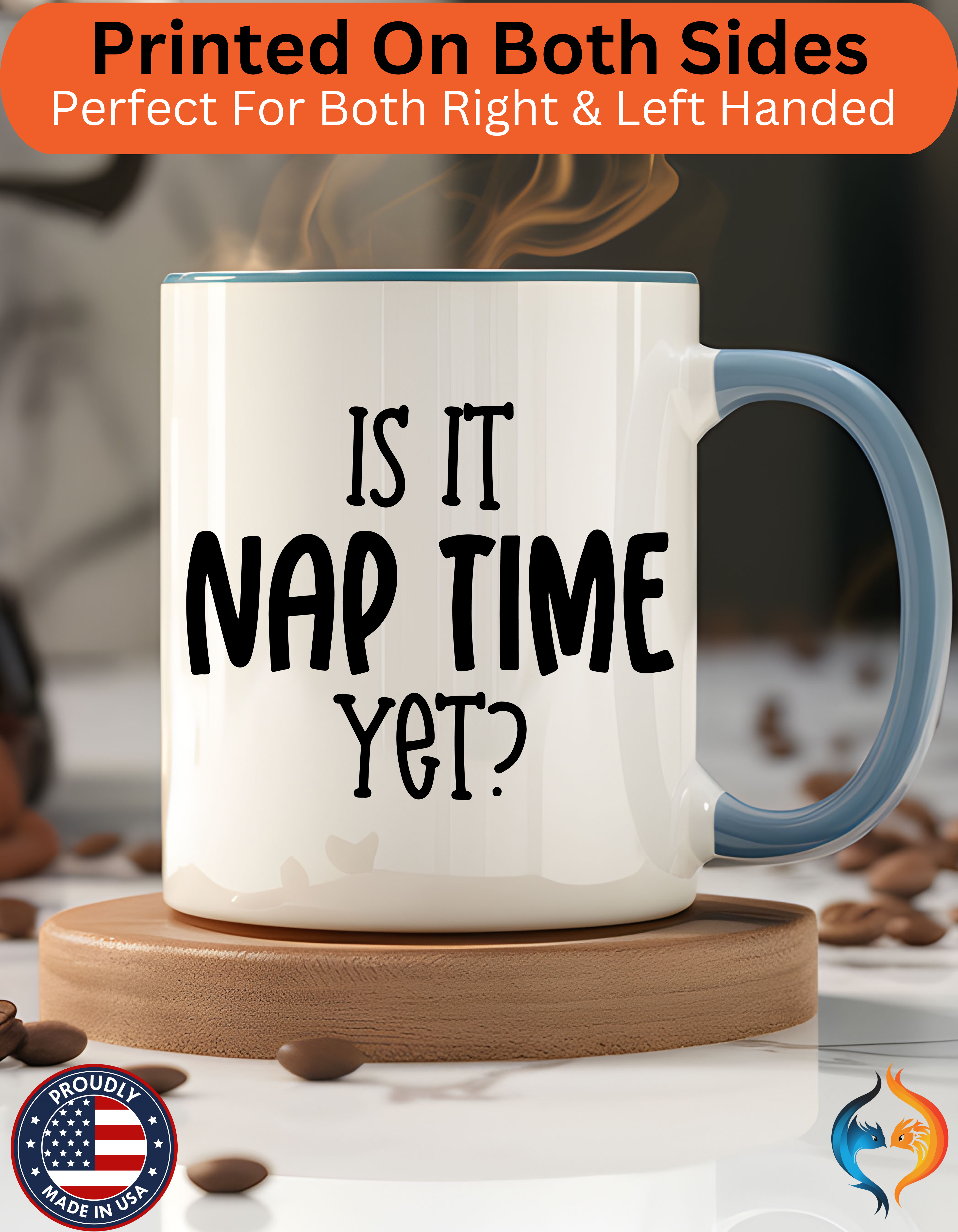 Nap Time Yet Mug Product Photo | Nutty Designs