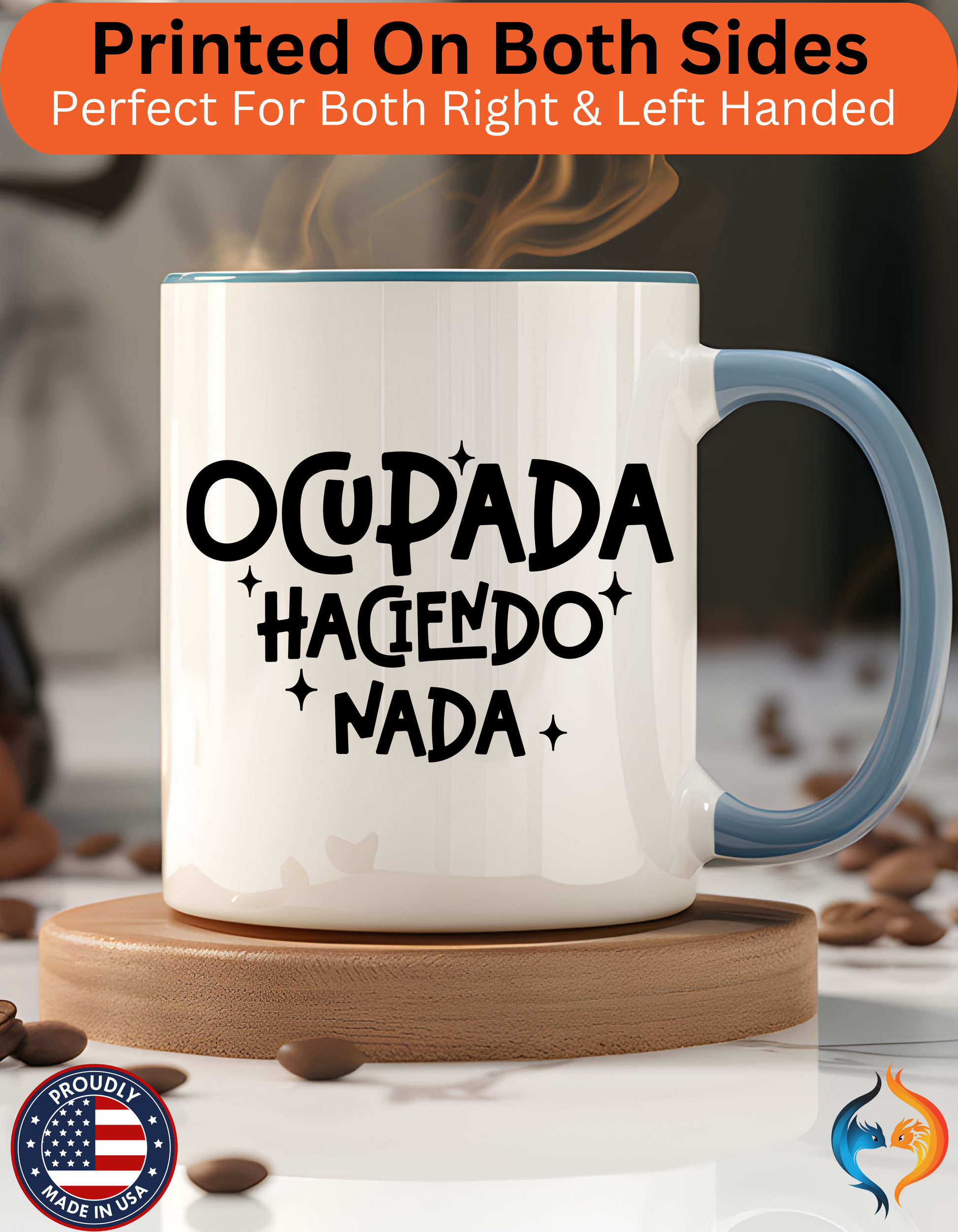 Ocupada Haciendo Nada Mug Product Photo | Nutty Designs