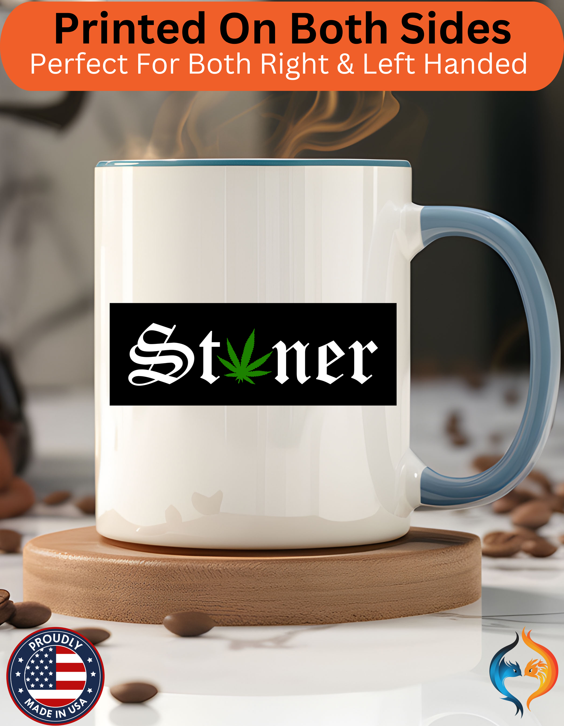stoner Mug Lifestyle Mockup | Nutty Designs