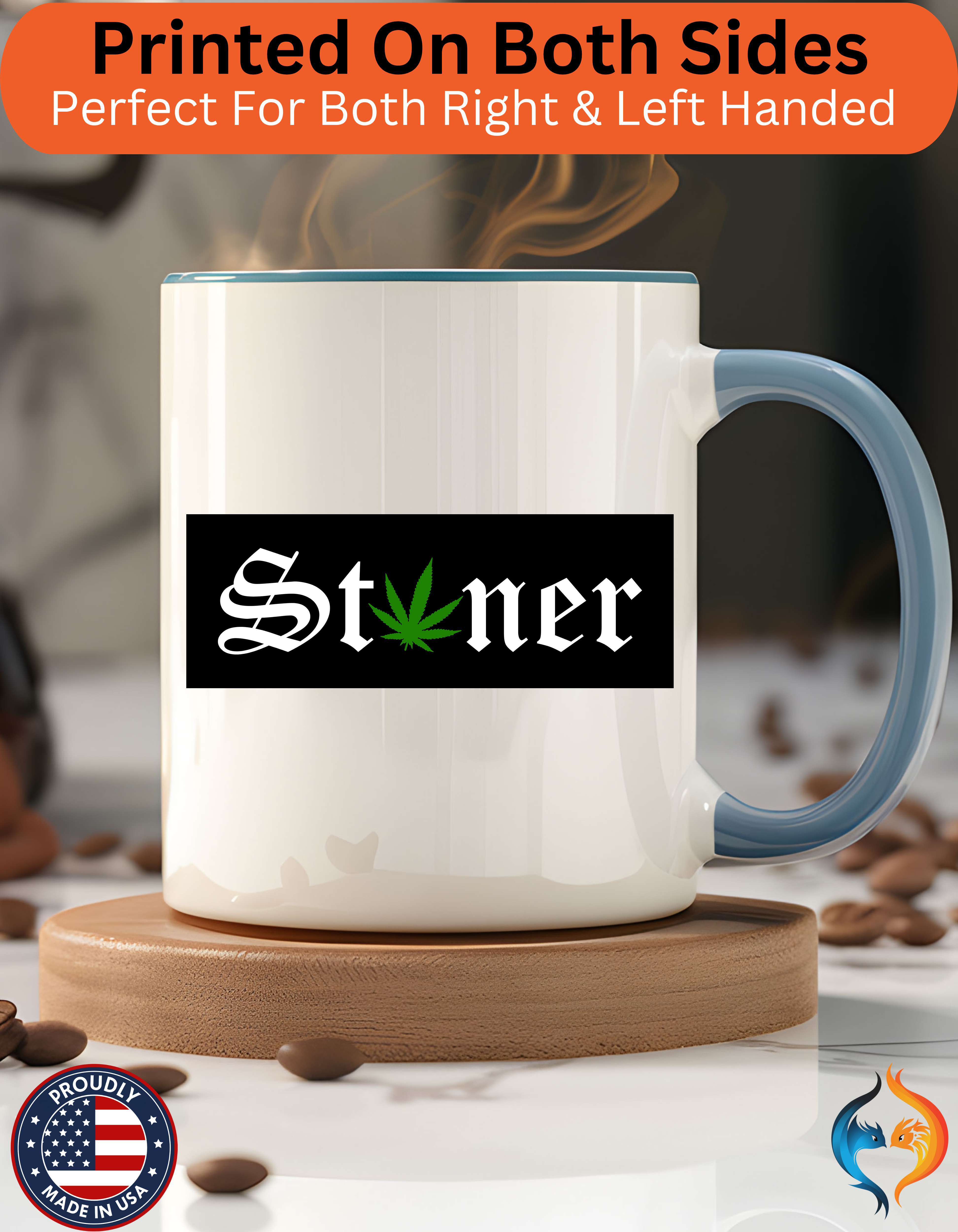 stoner Mug Lifestyle Mockup | Nutty Designs