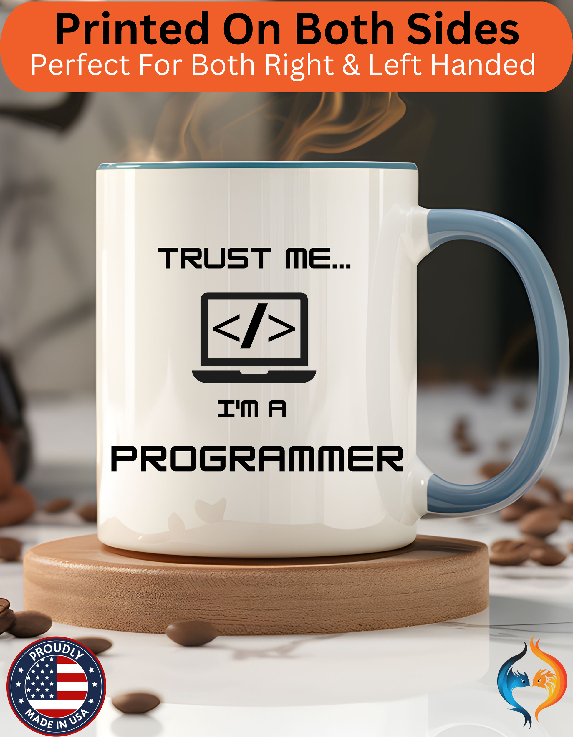 Trust Me I m a Programmer Mug Product Photo | Nutty Designs
