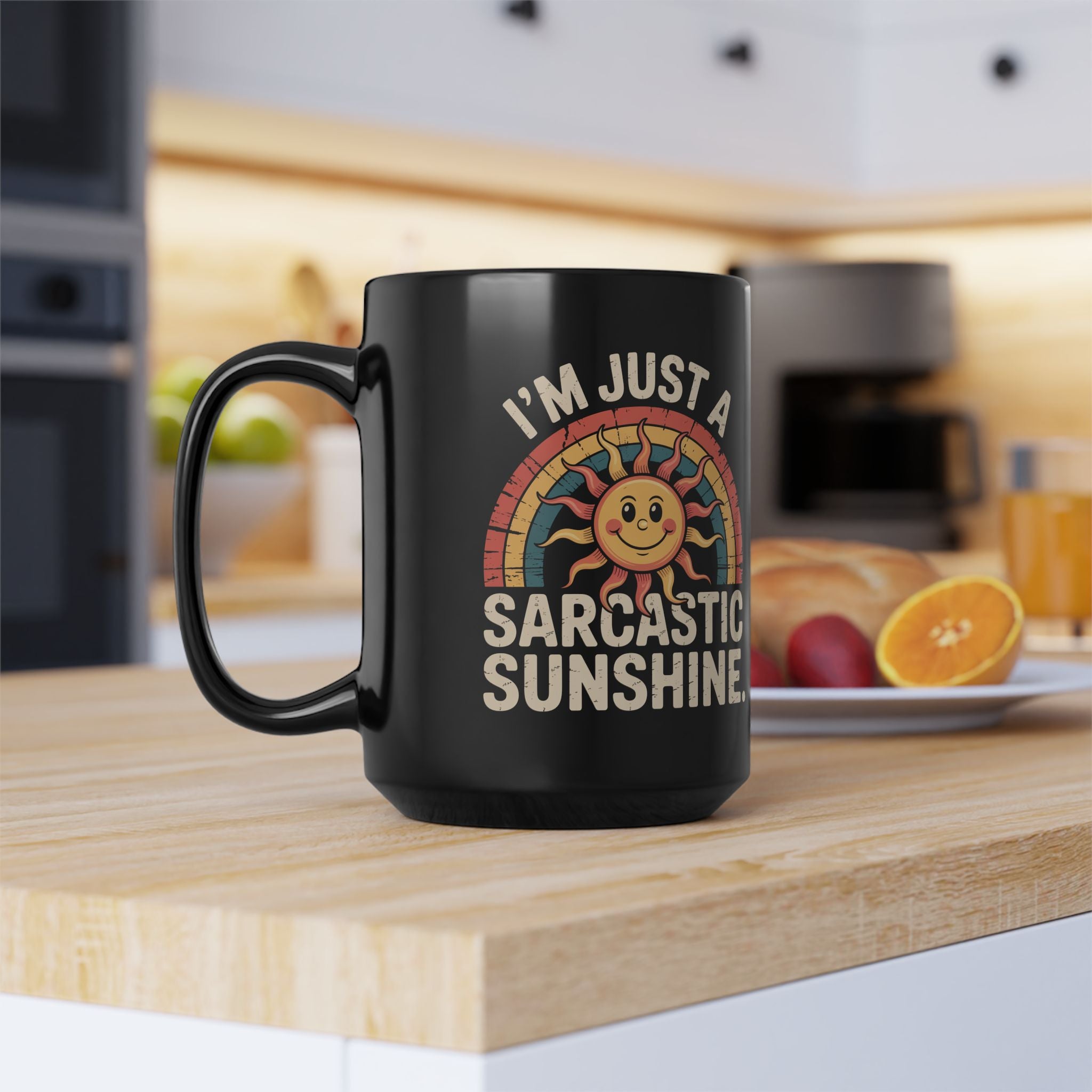 I m Just a Sarcastic Sunshine | Funny Coffee Mug, Sarcastic Tea Cup, Unique Gift Idea