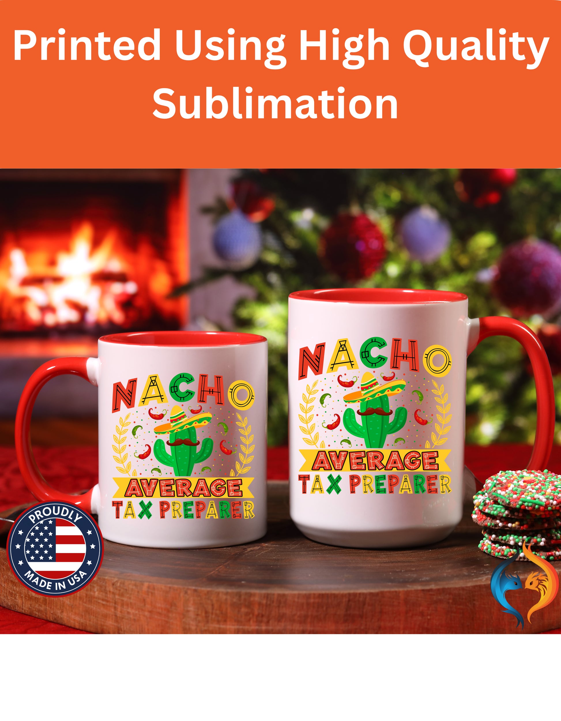 Nacho Average Tax Preparer, Biking Lover Mug Lifestyle Mockup | Nutty Designs