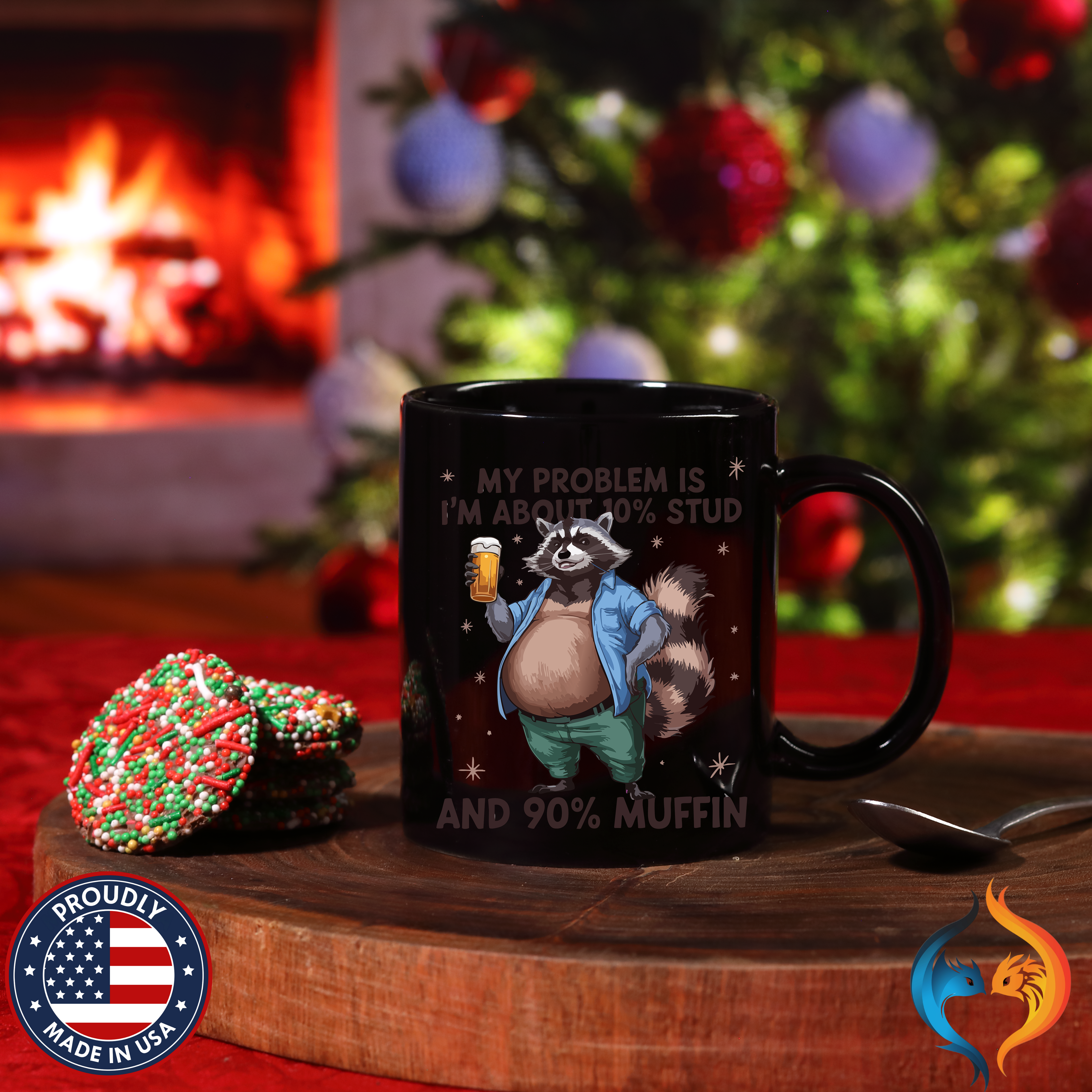 10% Stud - 90% Muffin | Funny Coffee Mug