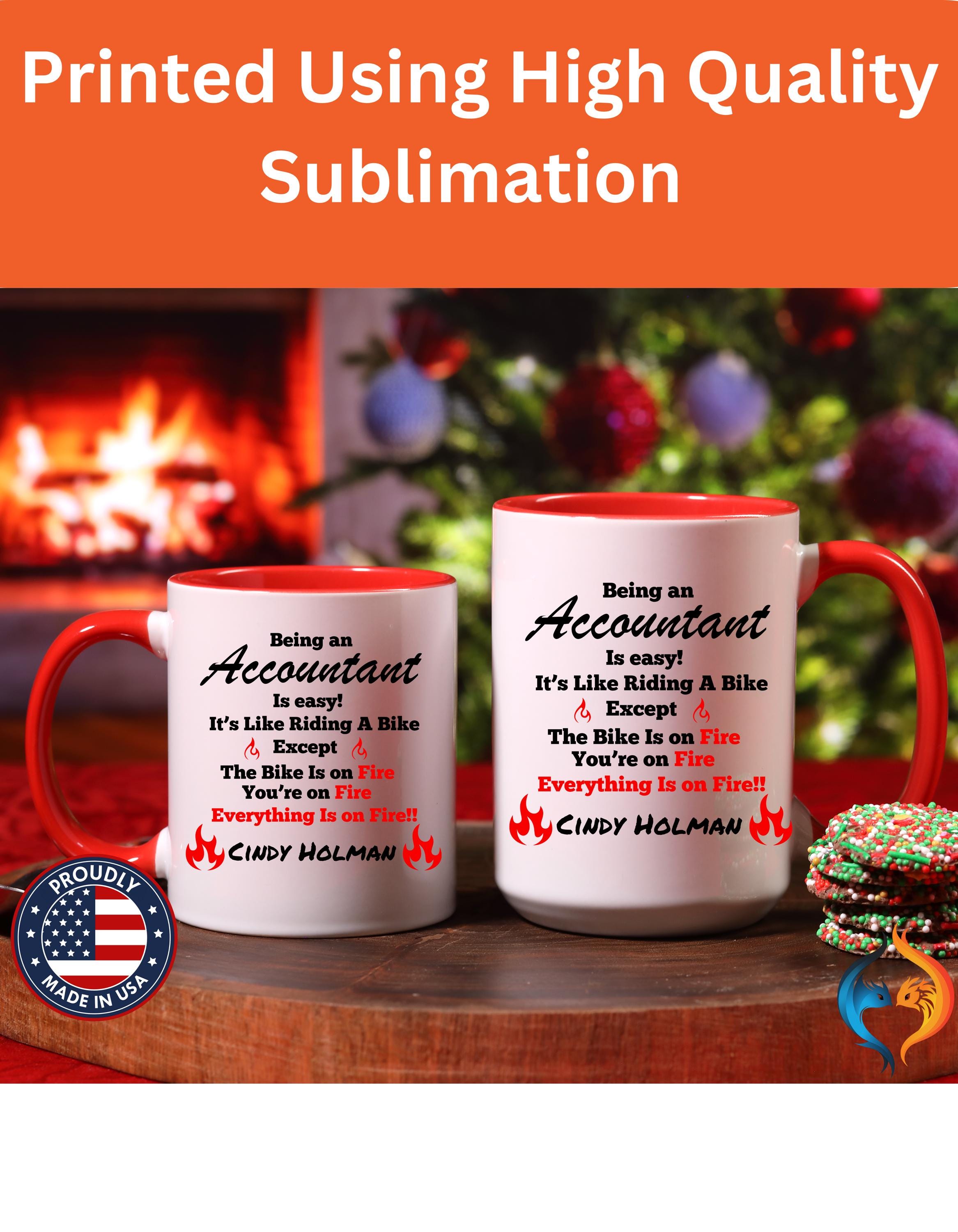 Personalized mug for Accountant gift | funny Coffee Mug cup CPA Gift for Geeky Accounting Lovers | 11oz & 15oz Options