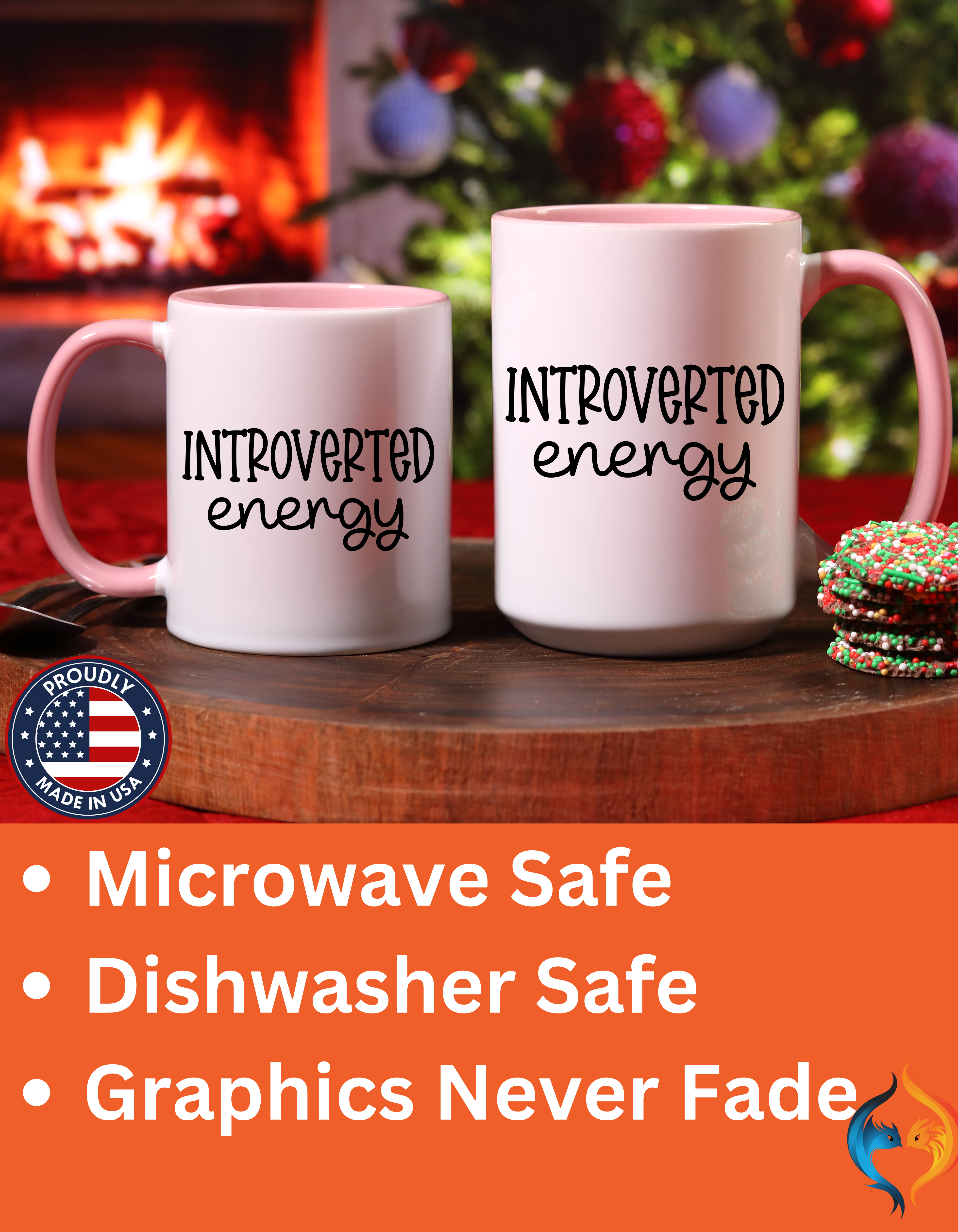 Introverted Energy Mug Product Photo | Nutty Designs