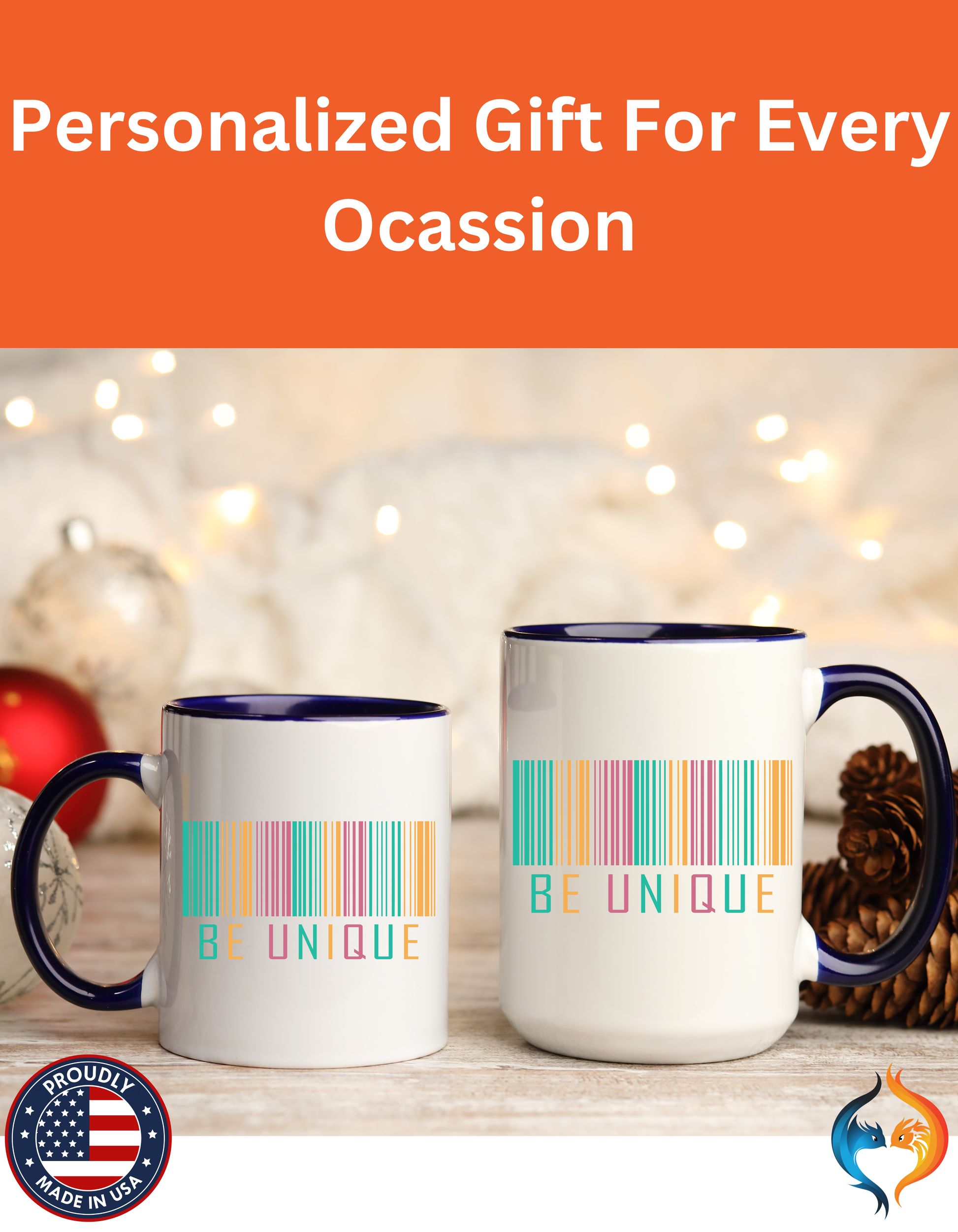 Be Unique Mug Lifestyle Mockup | Nutty Designs