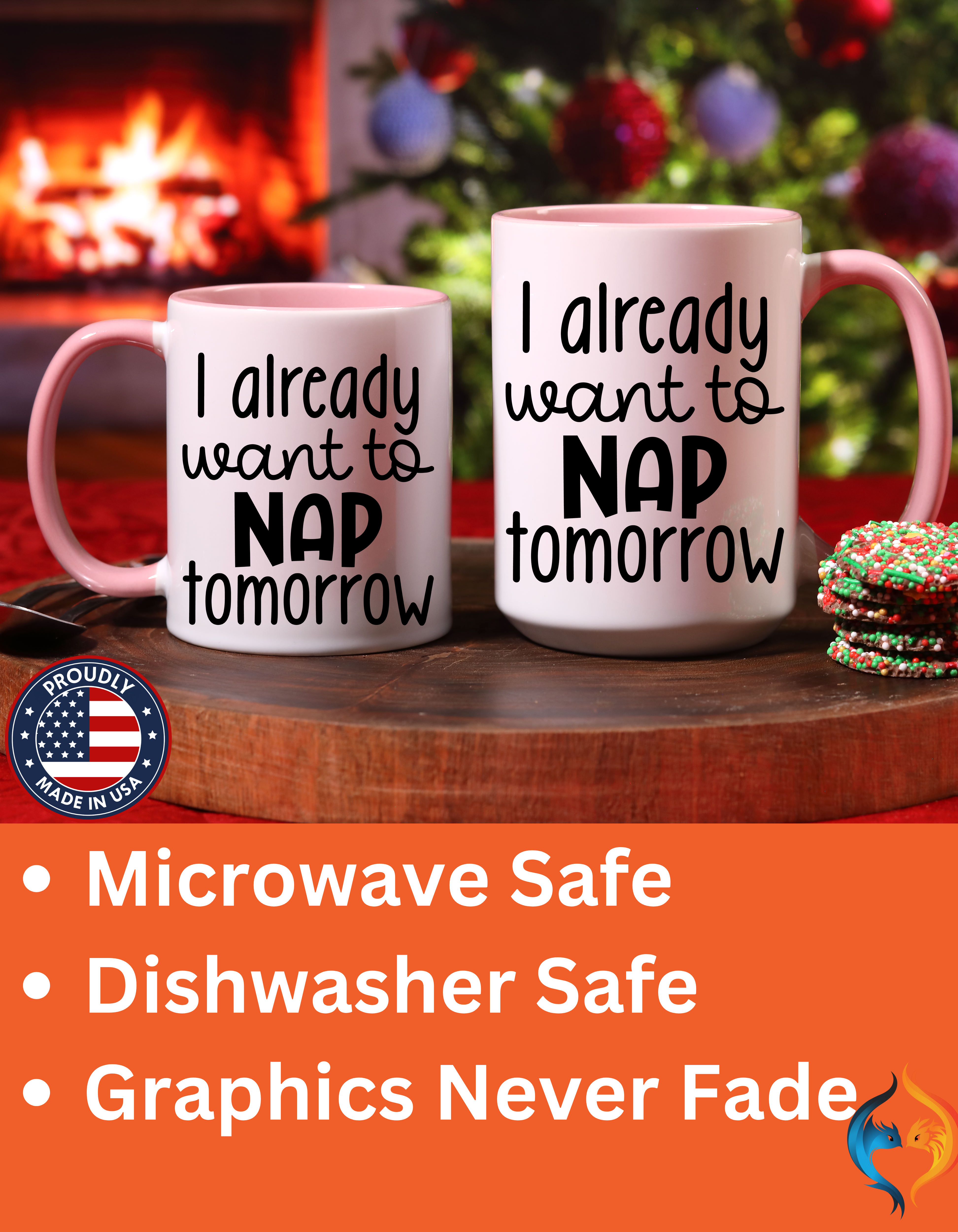 I Already Want to Nap Tomorrow Mug Lifestyle Mockup | Nutty Designs