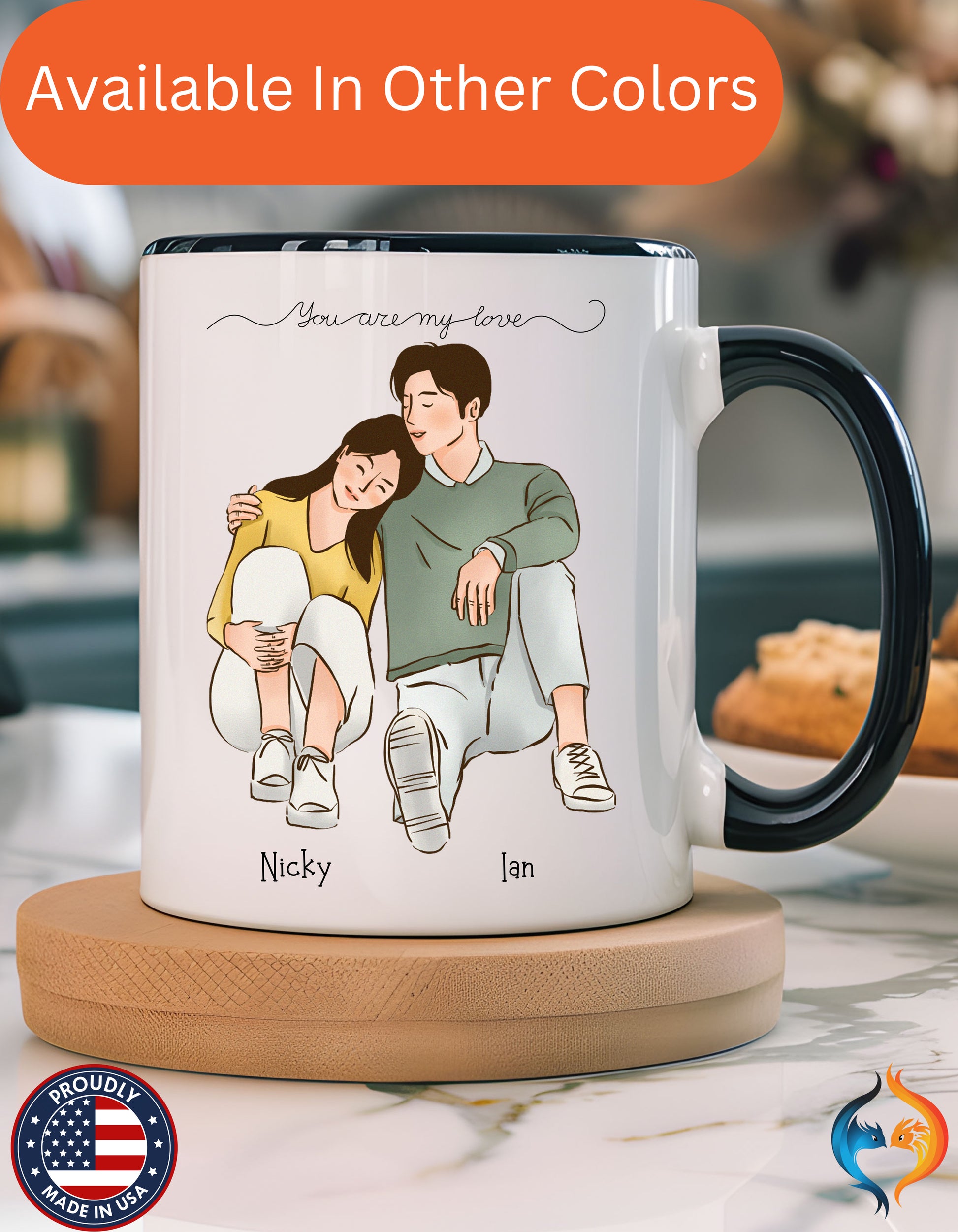 You Are My Love Romantic , Anniversary Mug Product Photo | Nutty Designs