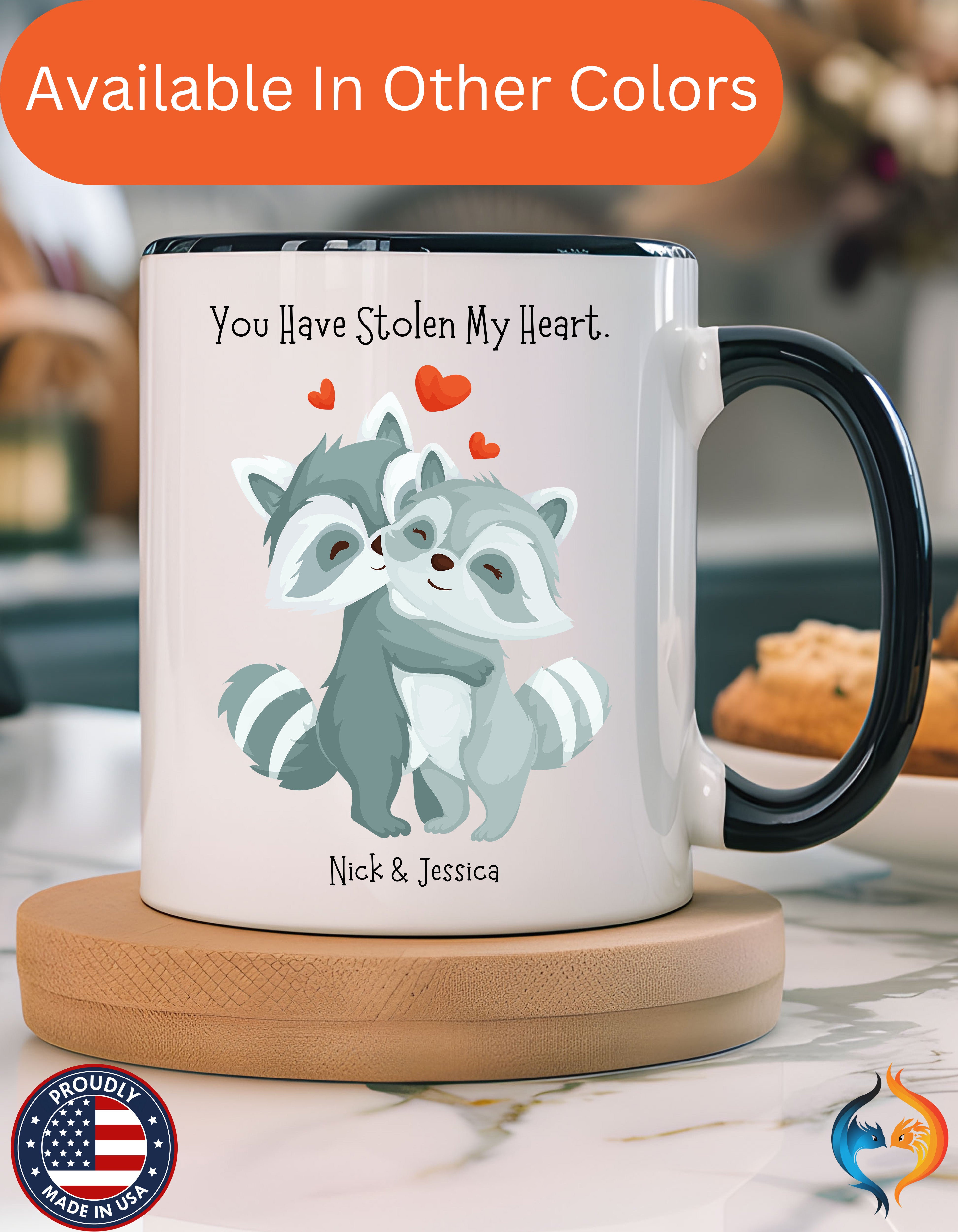 You Have Stolen My Heart Romantic , Anniversary Mug Product Photo | Nutty Designs