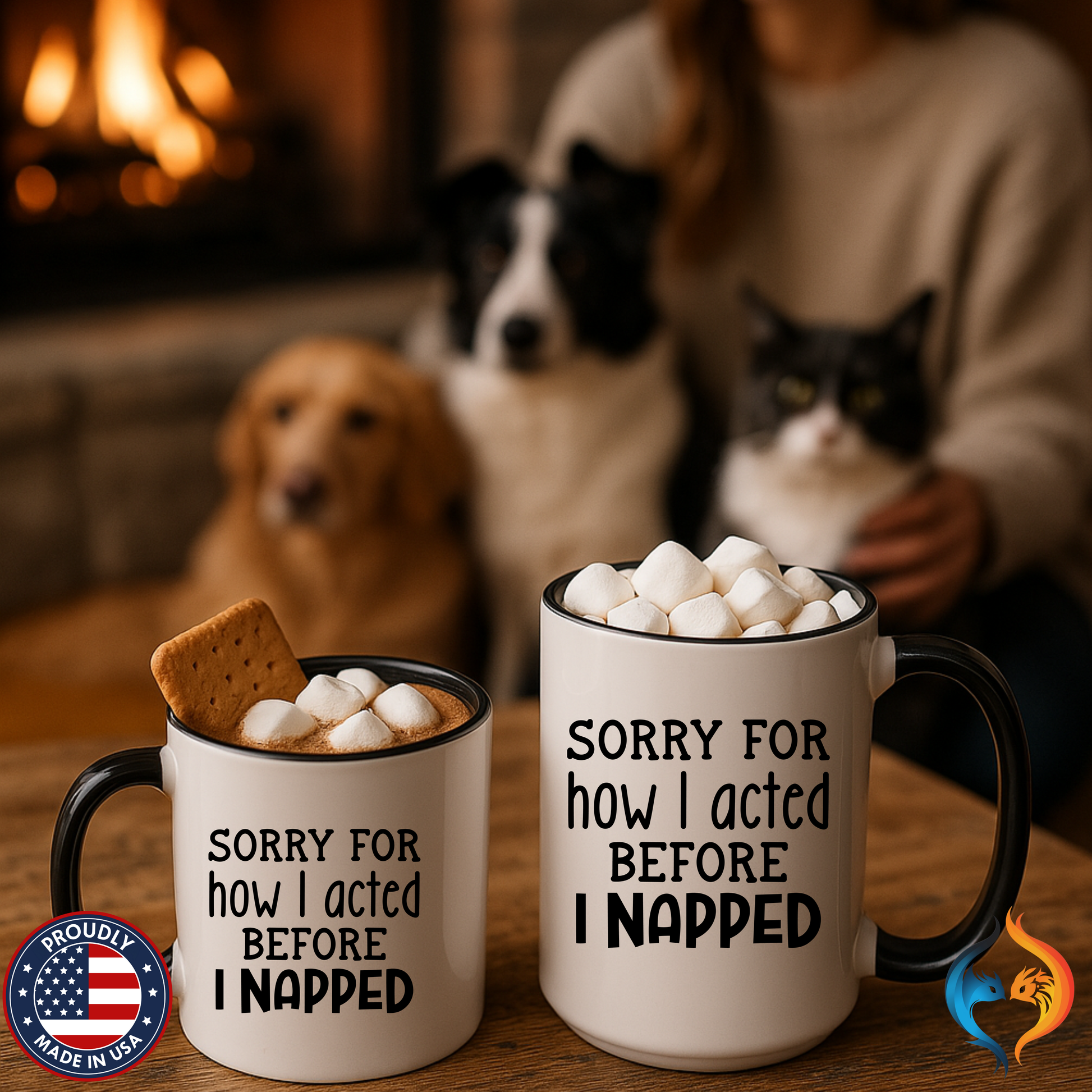 Sorry For how I acted Before I Napped Mug Product Photo | Nutty Designs