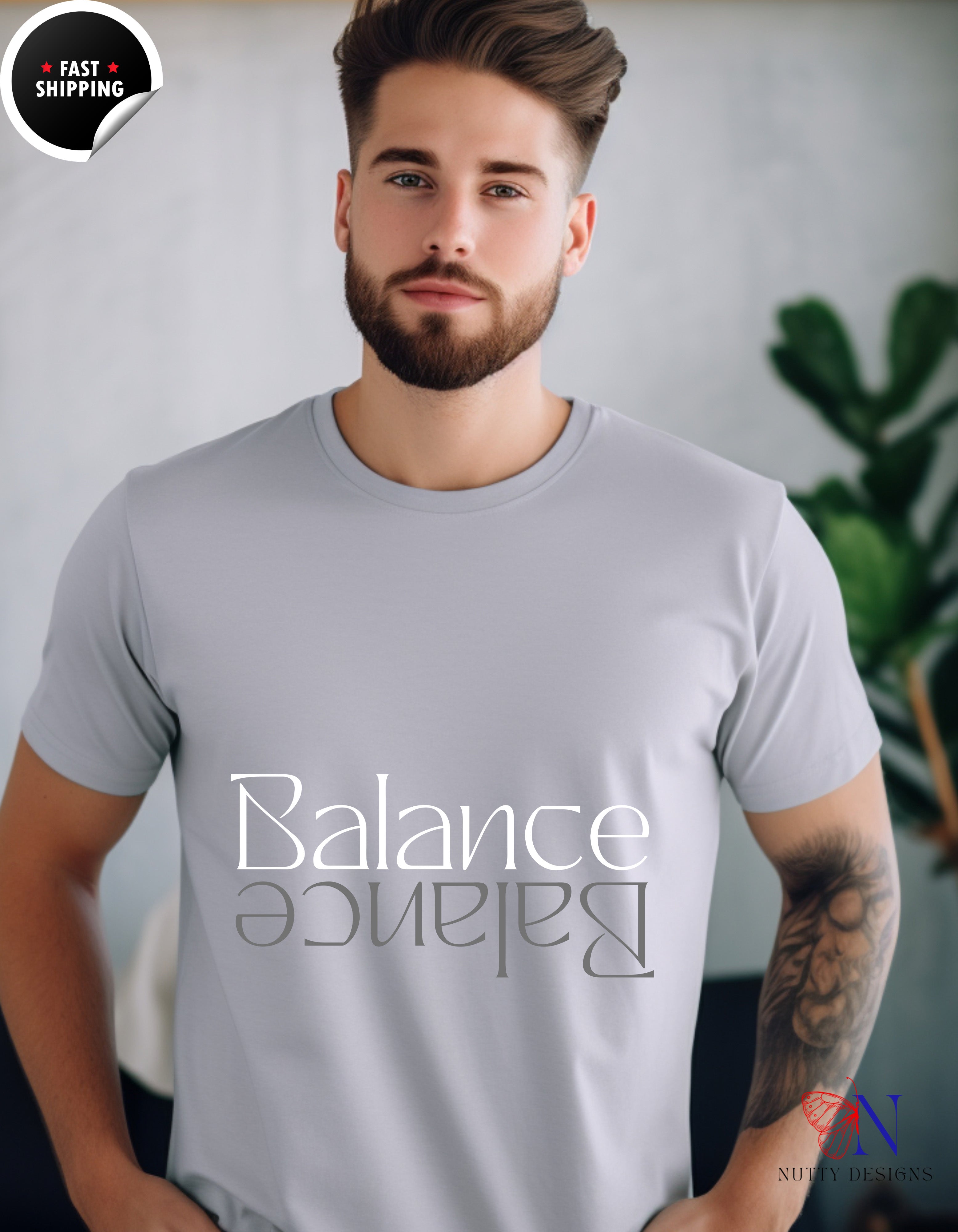 Balance, Cute Shirt, Motivational/Inspirational T-shirt, Minimalism Tee, Minimalism, Balance Shirt, Unisex T-shirt
