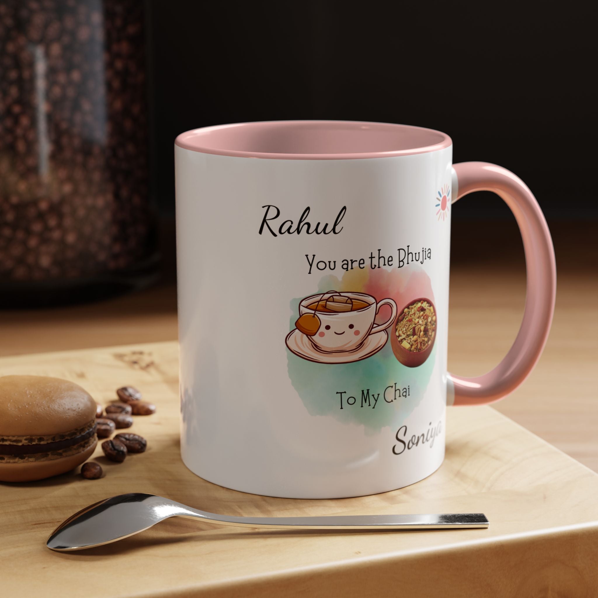 You Are Bujiya To My Chai Mug Lifestyle Mockup | Nutty Designs