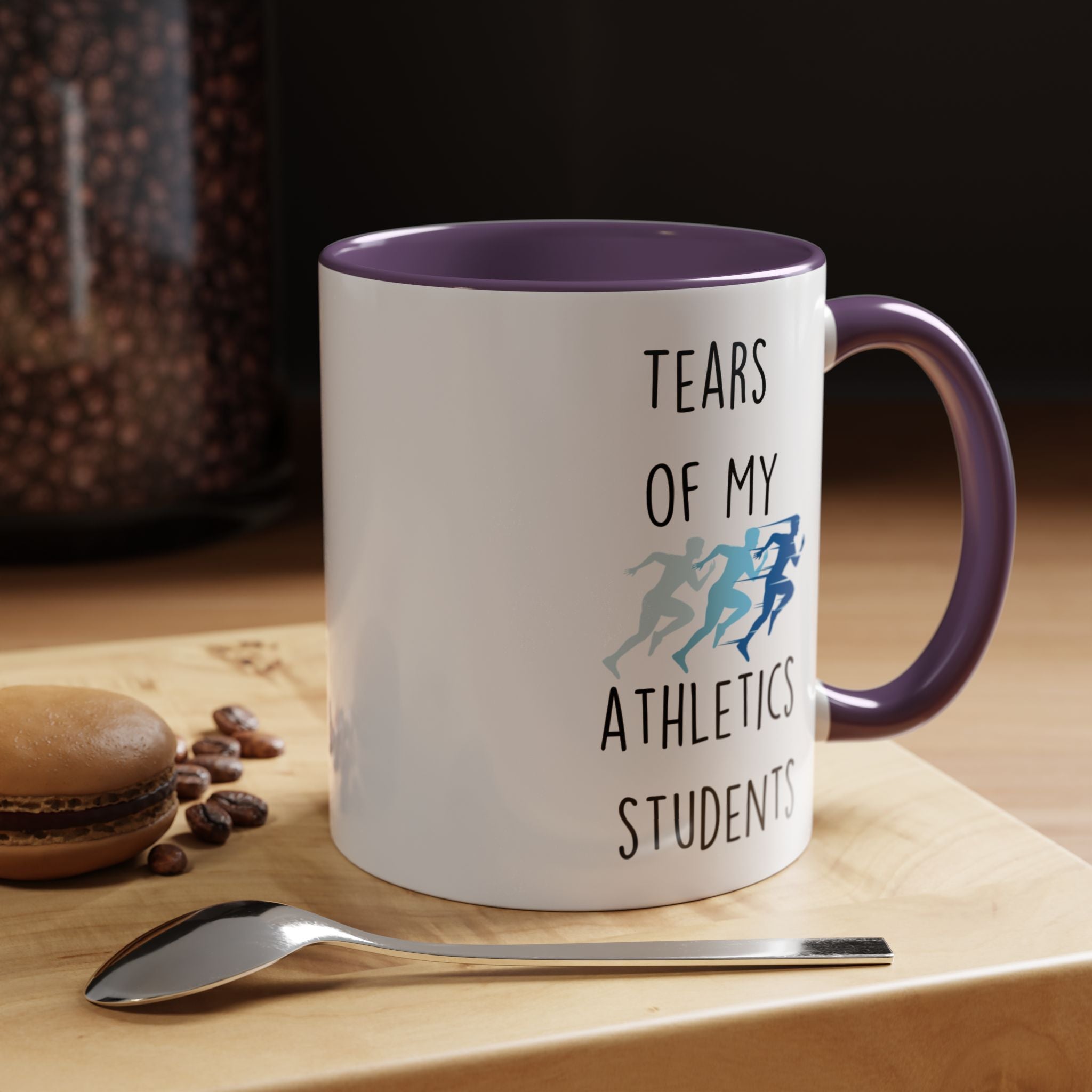 Funny Coffee Mug, Personalized Mug, Tears Of My Athletics Students, Accent Cup (11, 15oz), Sarcastic Mug,  Tea Coffee Cup, Gift Under 20