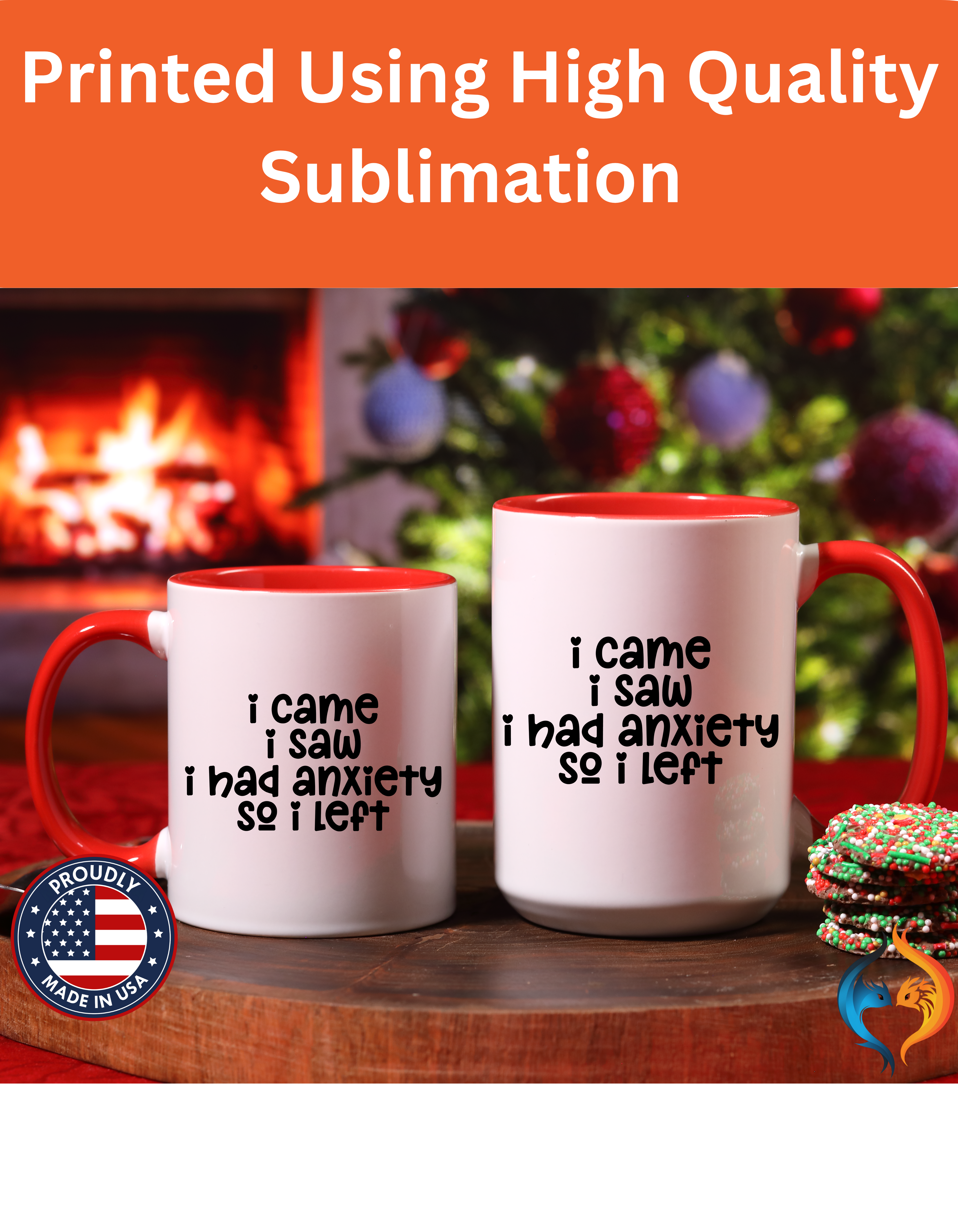 I Came I Saw Mug Product Photo | Nutty Designs