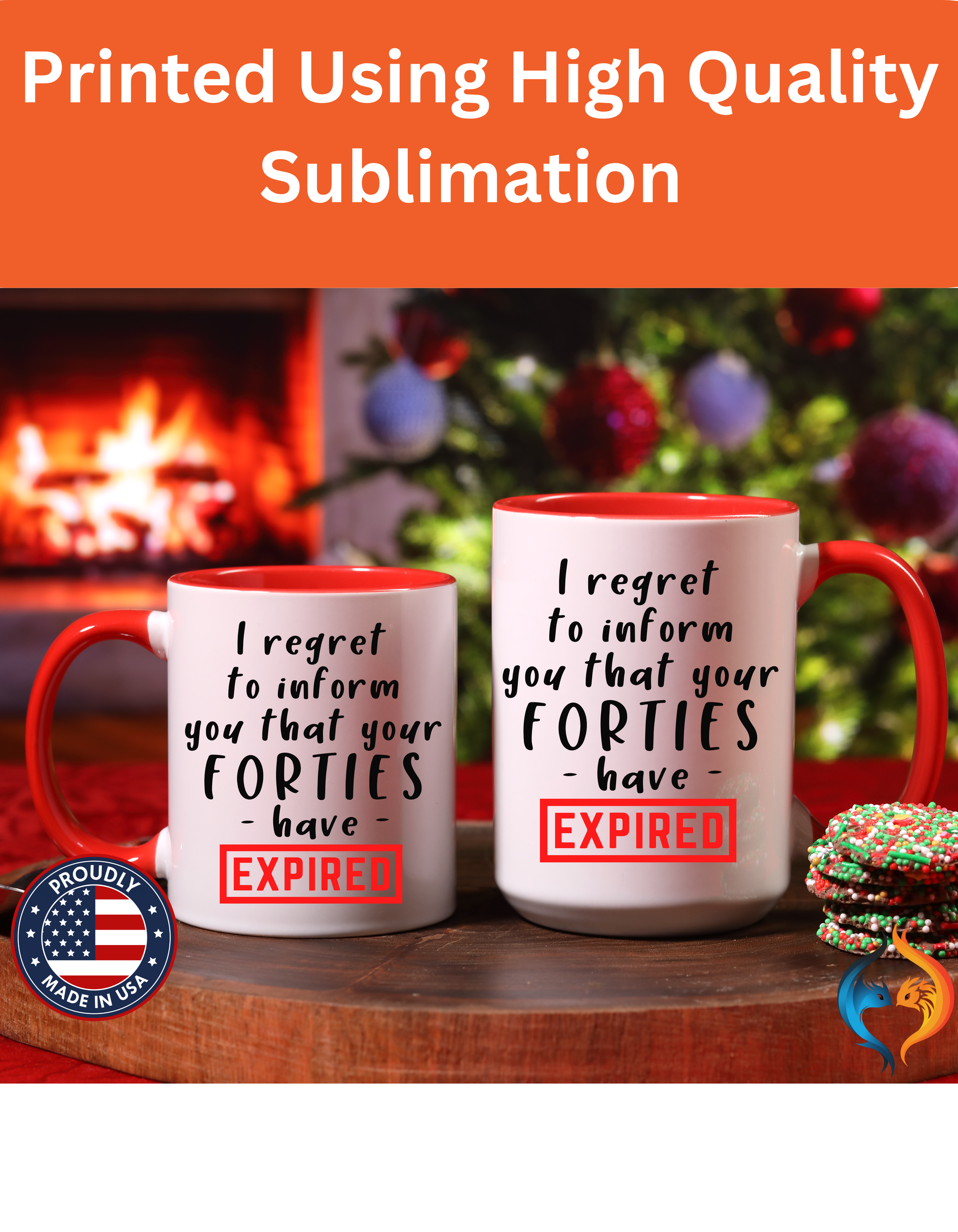 I Regret To Inform You Mug Product Photo | Nutty Designs
