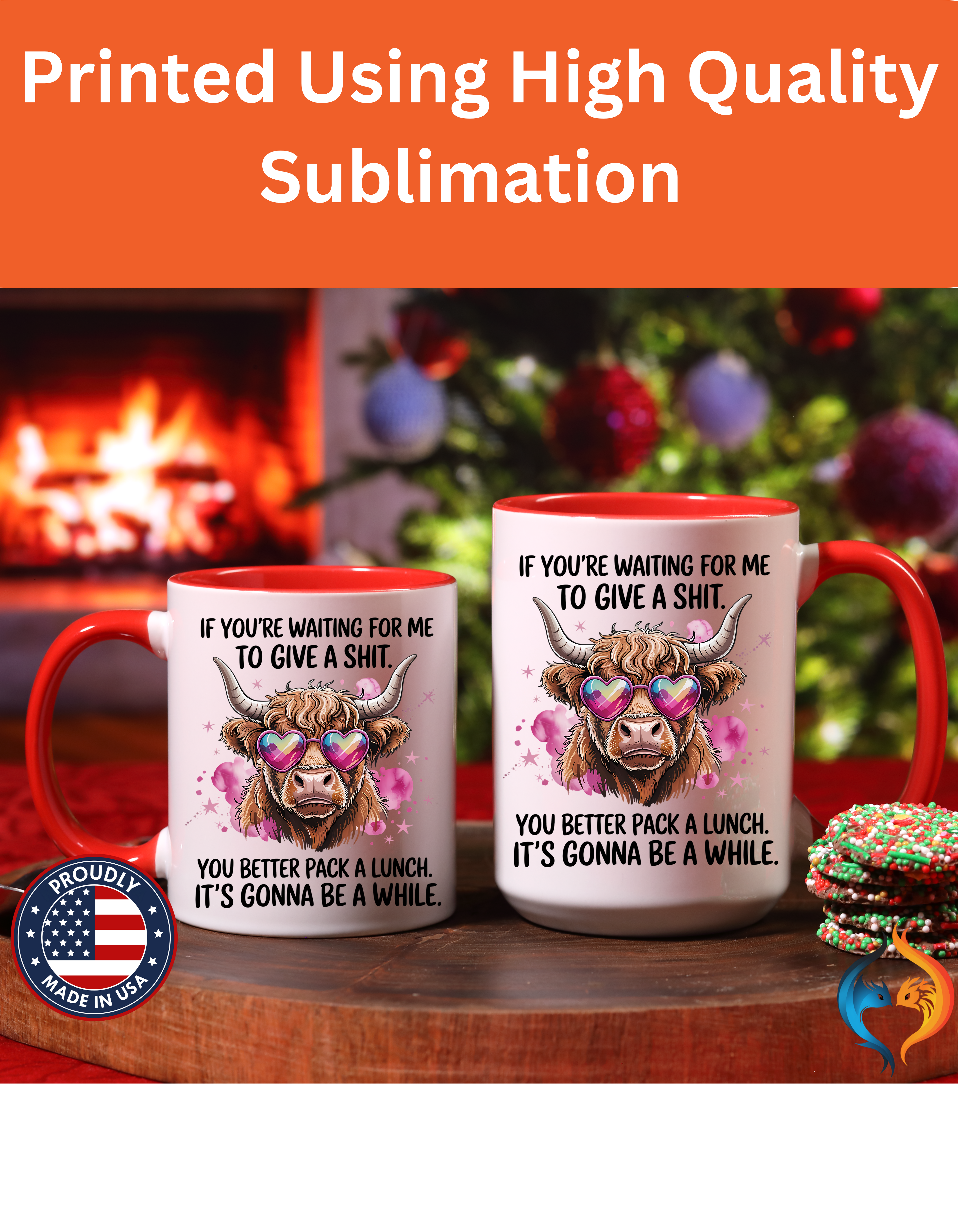 If You re Waiting For Me To Give a Sh t Mug Lifestyle Mockup | Nutty Designs