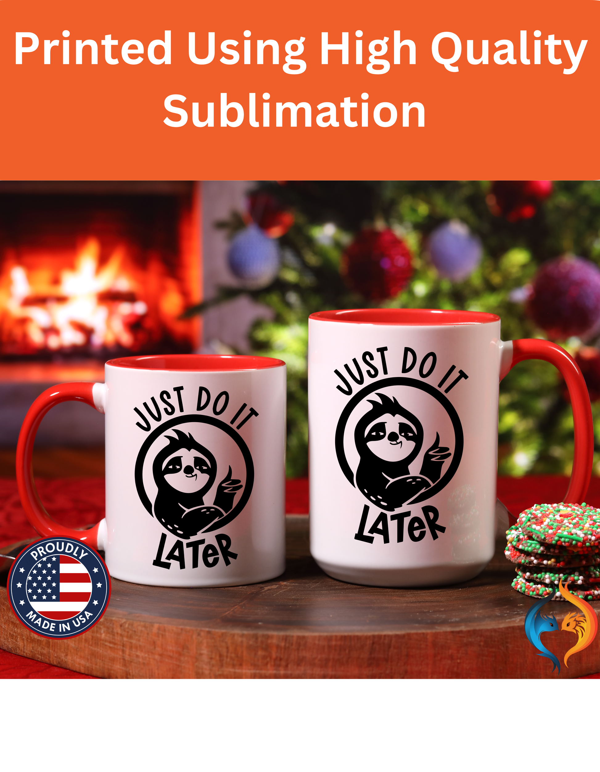 Just Do It Later Mug Lifestyle Mockup | Nutty Designs