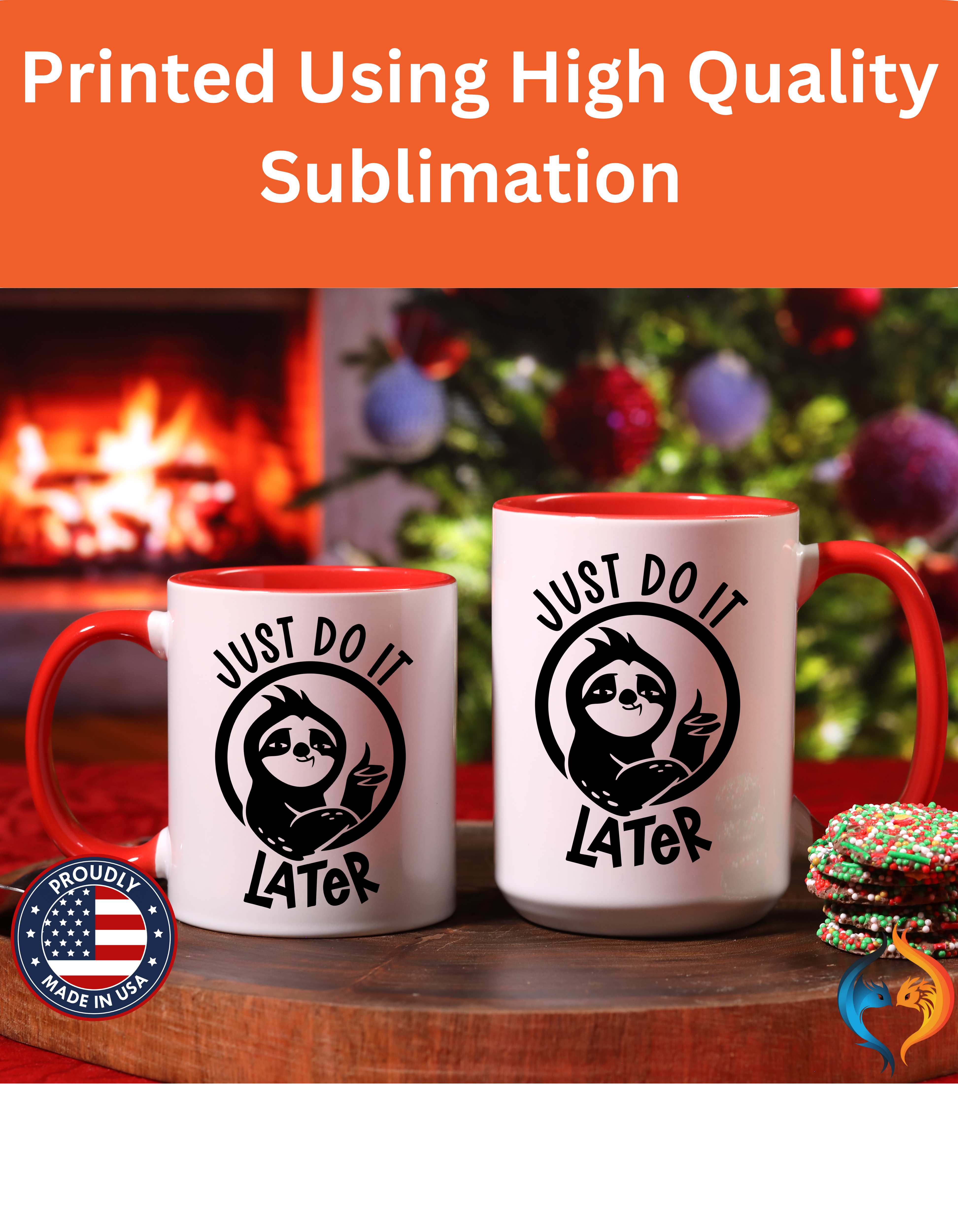 Just Do It Later Mug Lifestyle Mockup | Nutty Designs