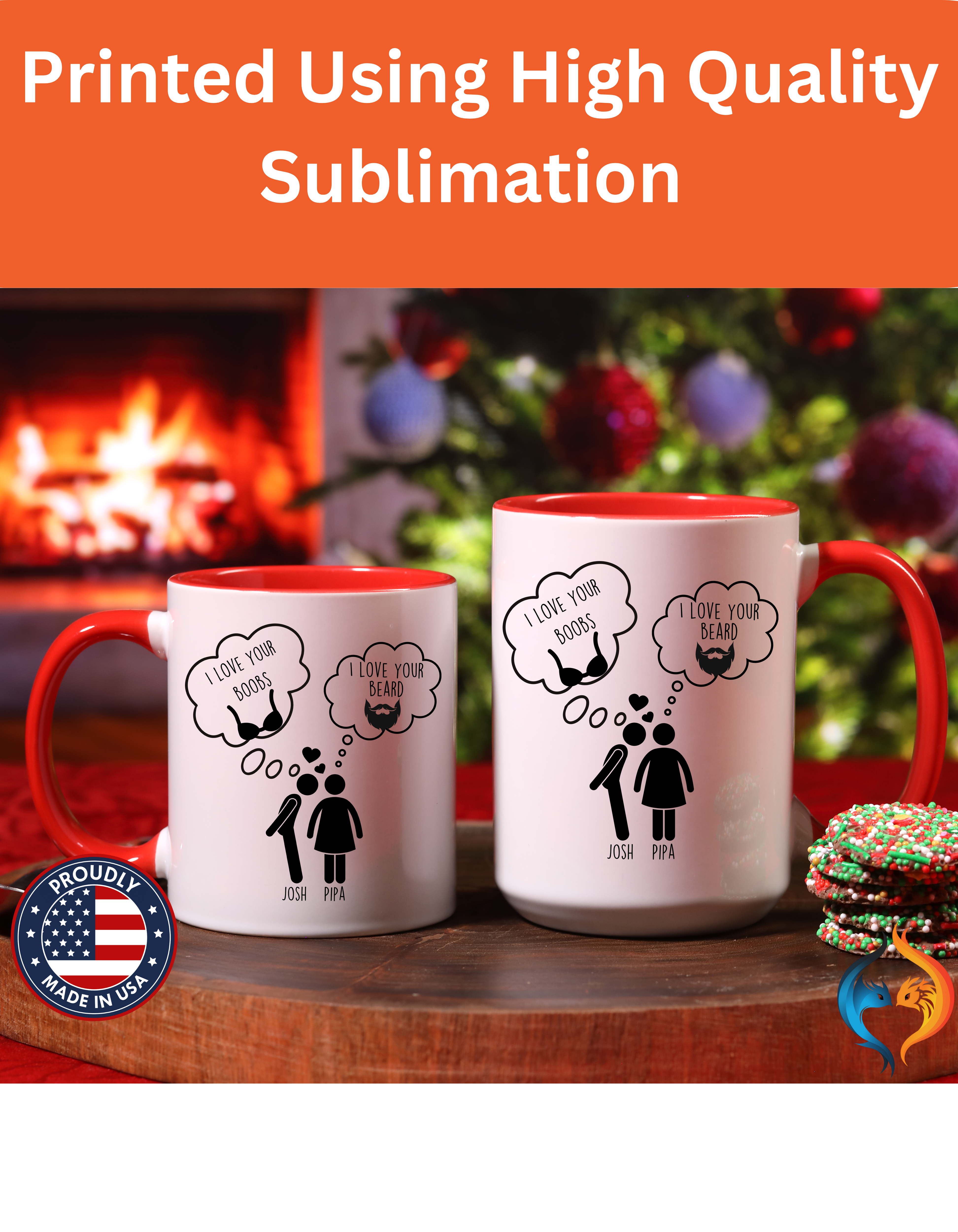 Love Your Beard Mug Product Photo | Nutty Designs
