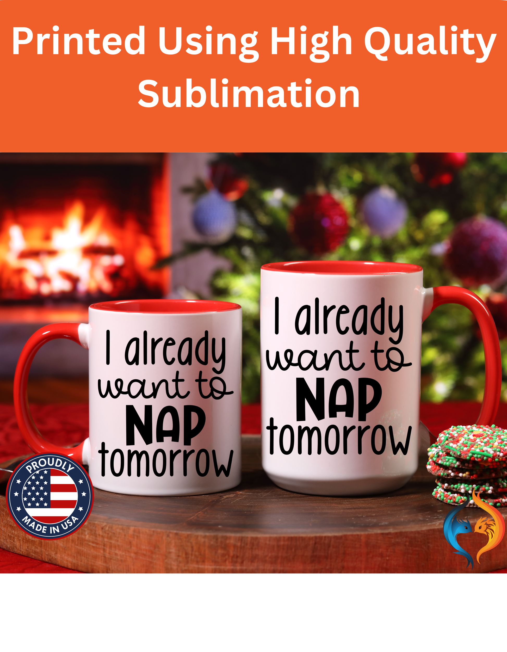 I Already Want to Nap Tomorrow Mug Lifestyle Mockup | Nutty Designs