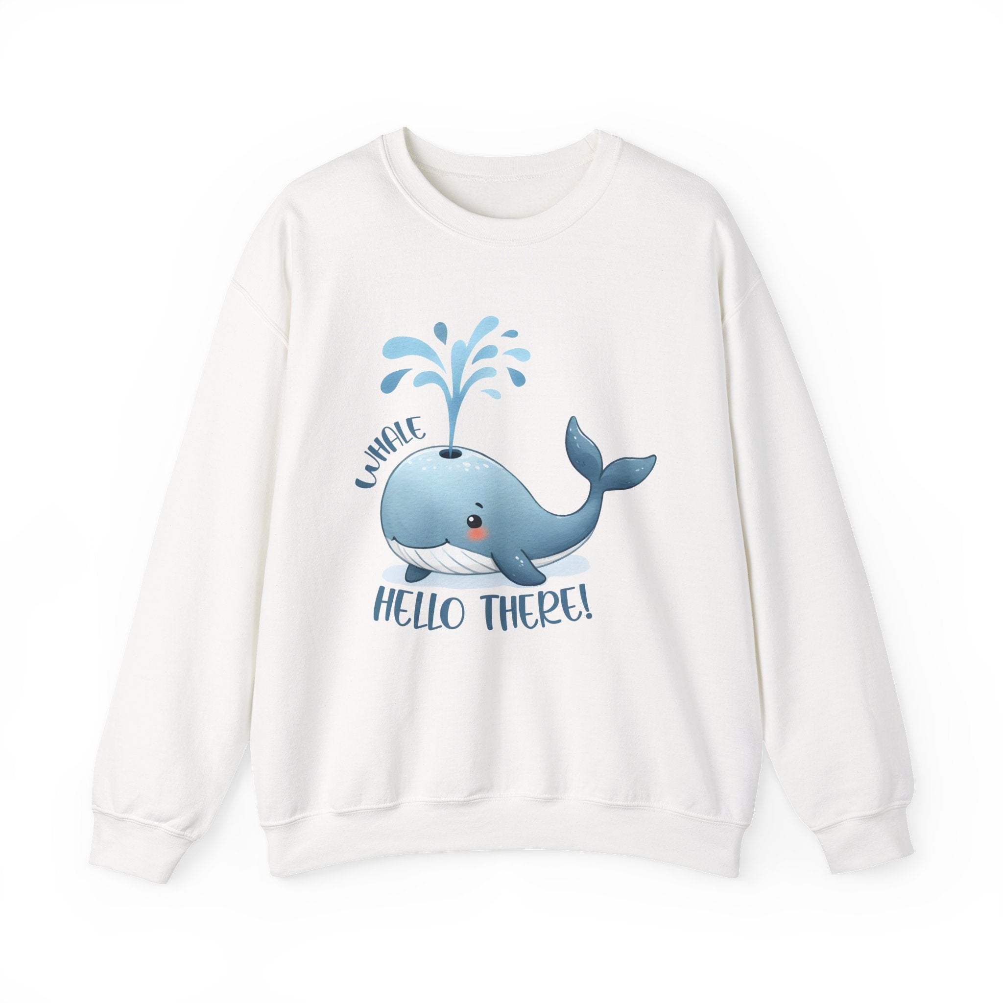 Whale Hello There Sweatshirt - Unisex Crewneck