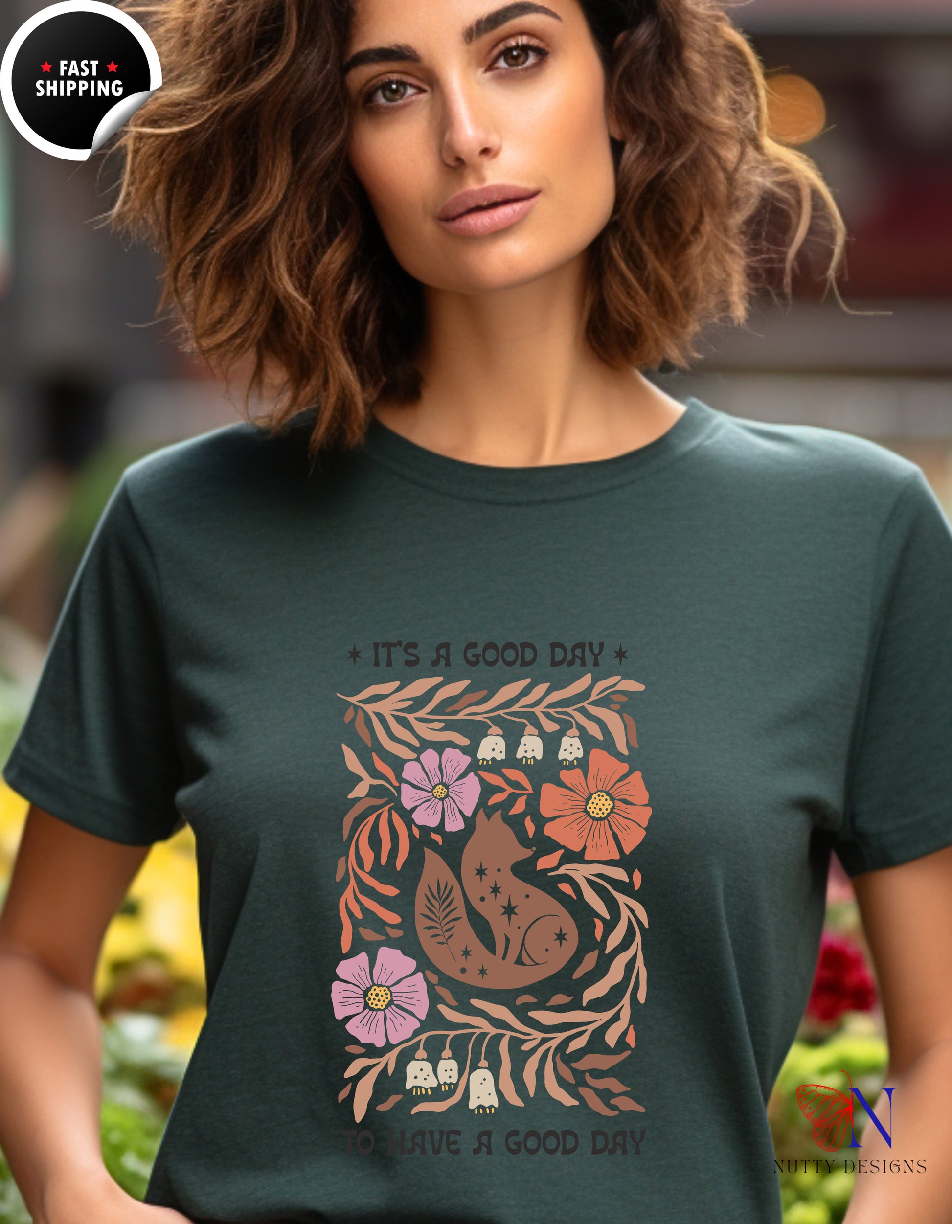 It's a good day to have a good day, Trendy Aesthetic Shirt, Cute T-Shirt Product Photo | Nutty Designs