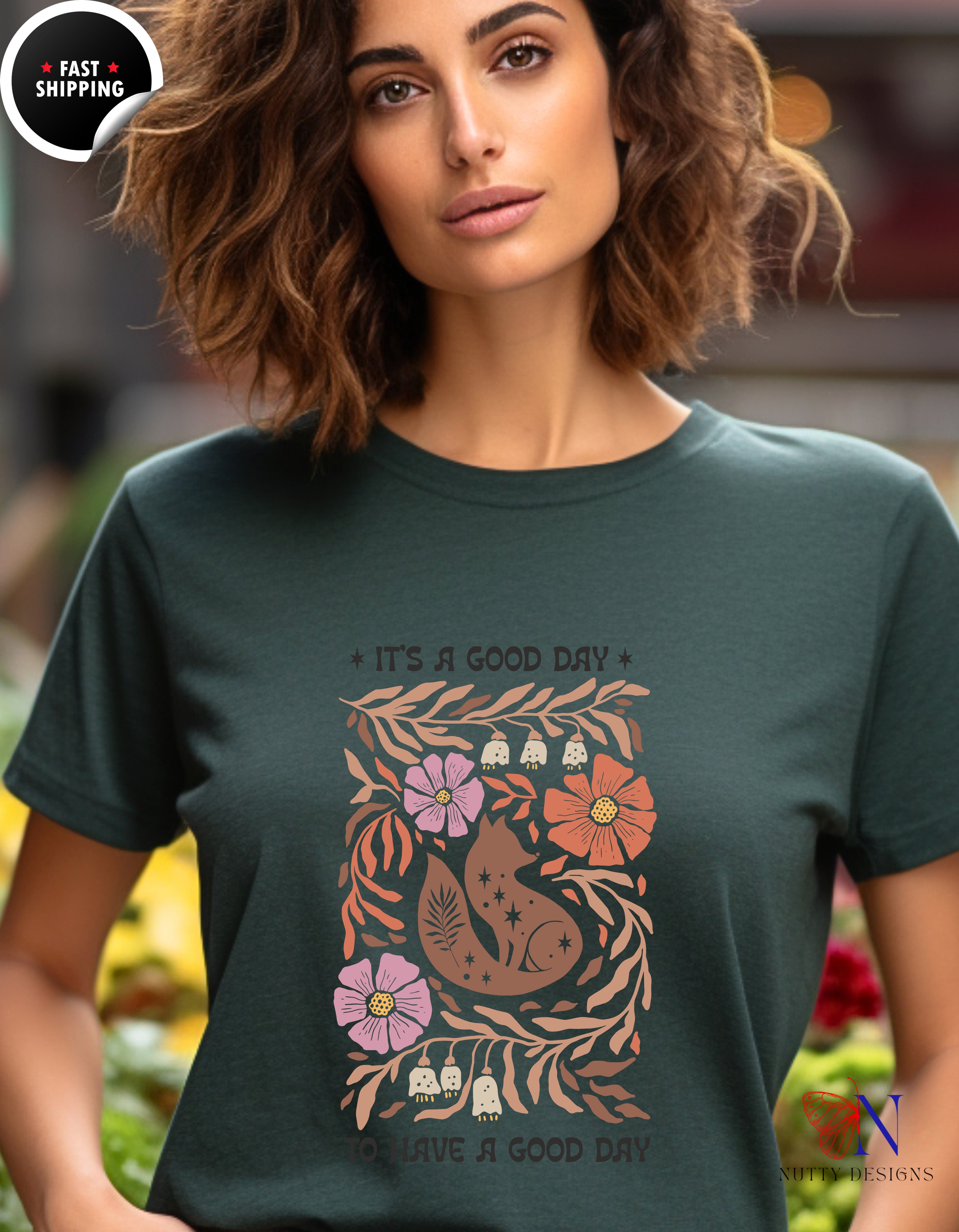 It's a good day to have a good day, Trendy Aesthetic Shirt, Cute T-Shirt Product Photo | Nutty Designs