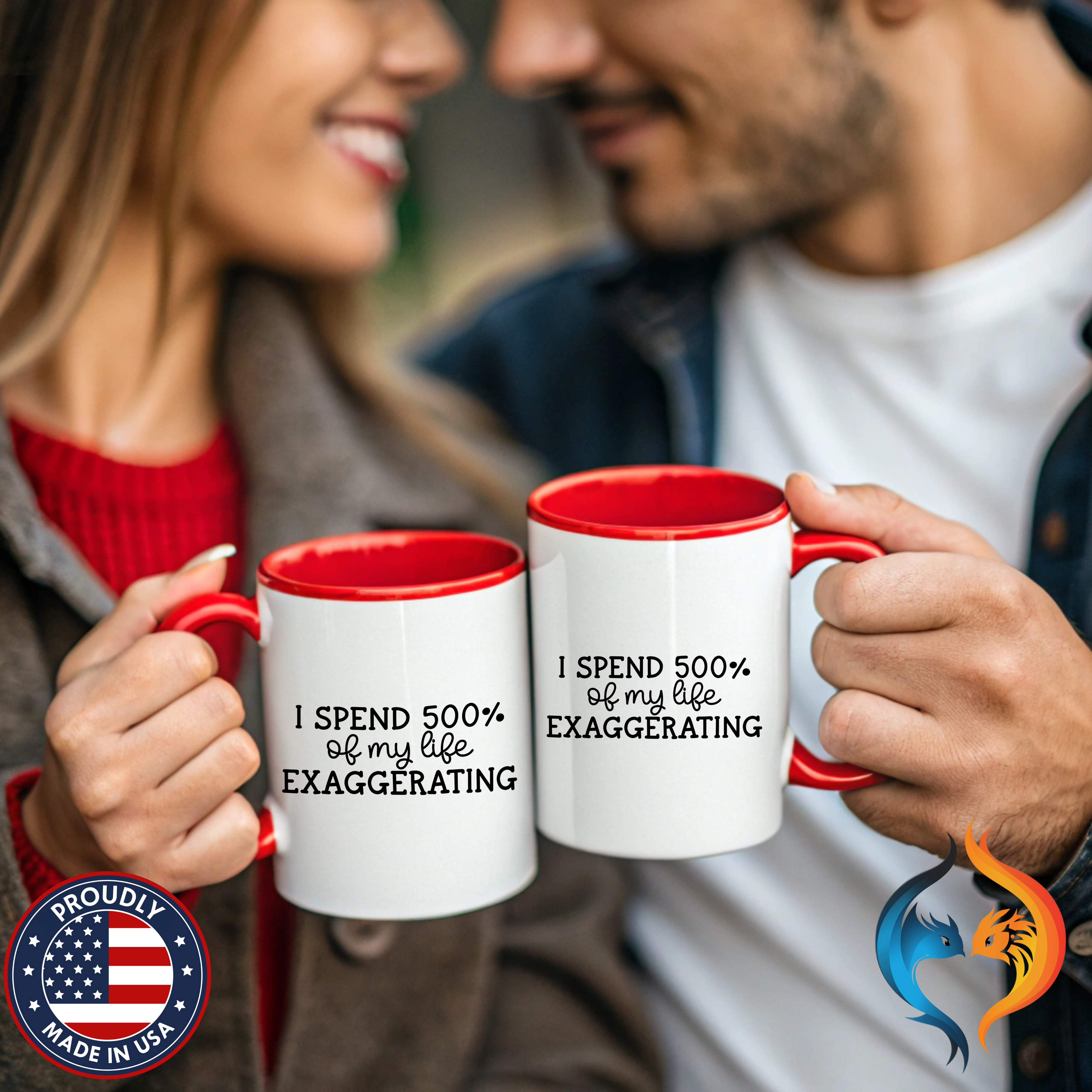 500% Exaggerating | Funny Coffee Mug