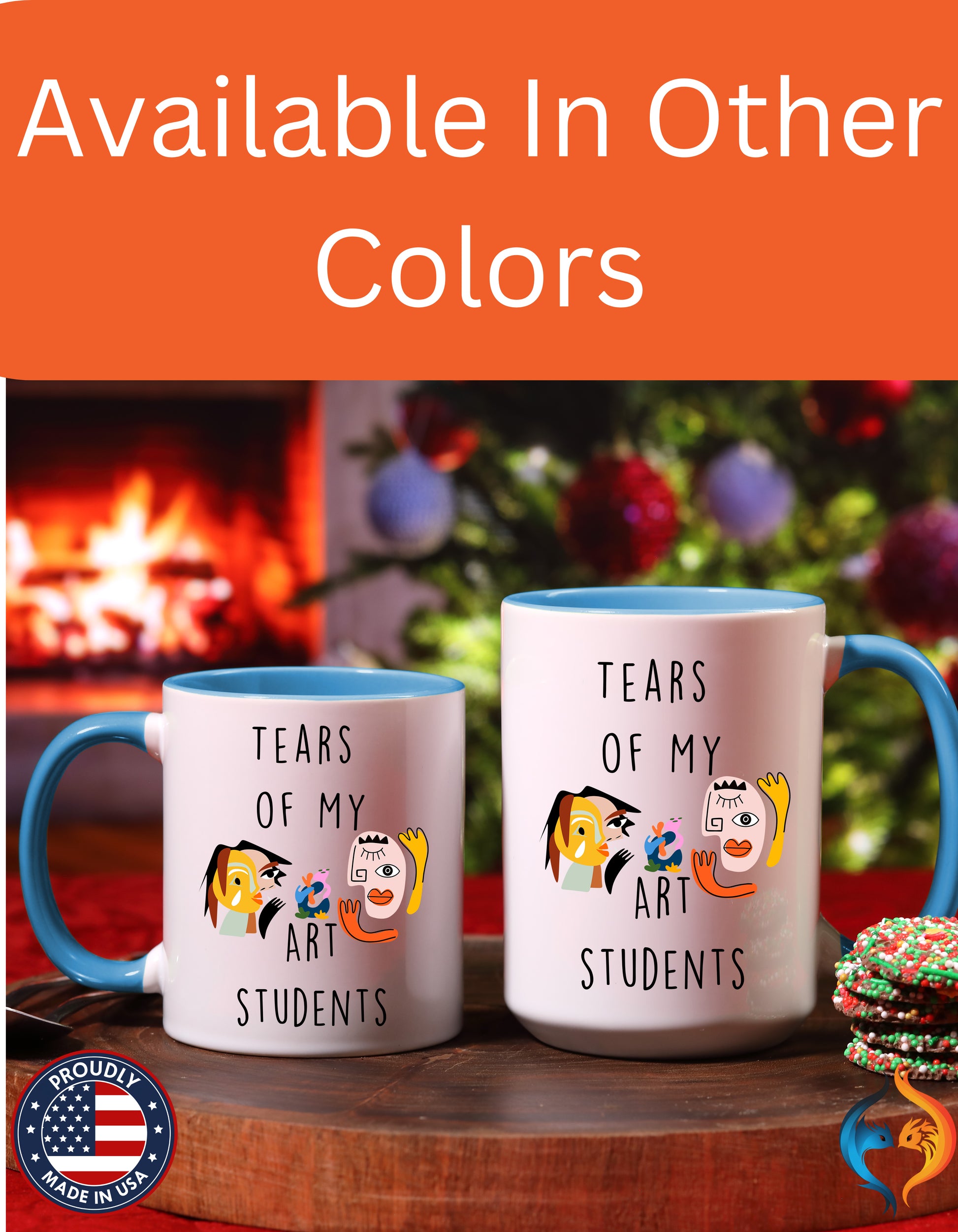 Tears Of My Arts Students, Sarcastic , Tea Coffee Cup Mug Lifestyle Mockup | Nutty Designs
