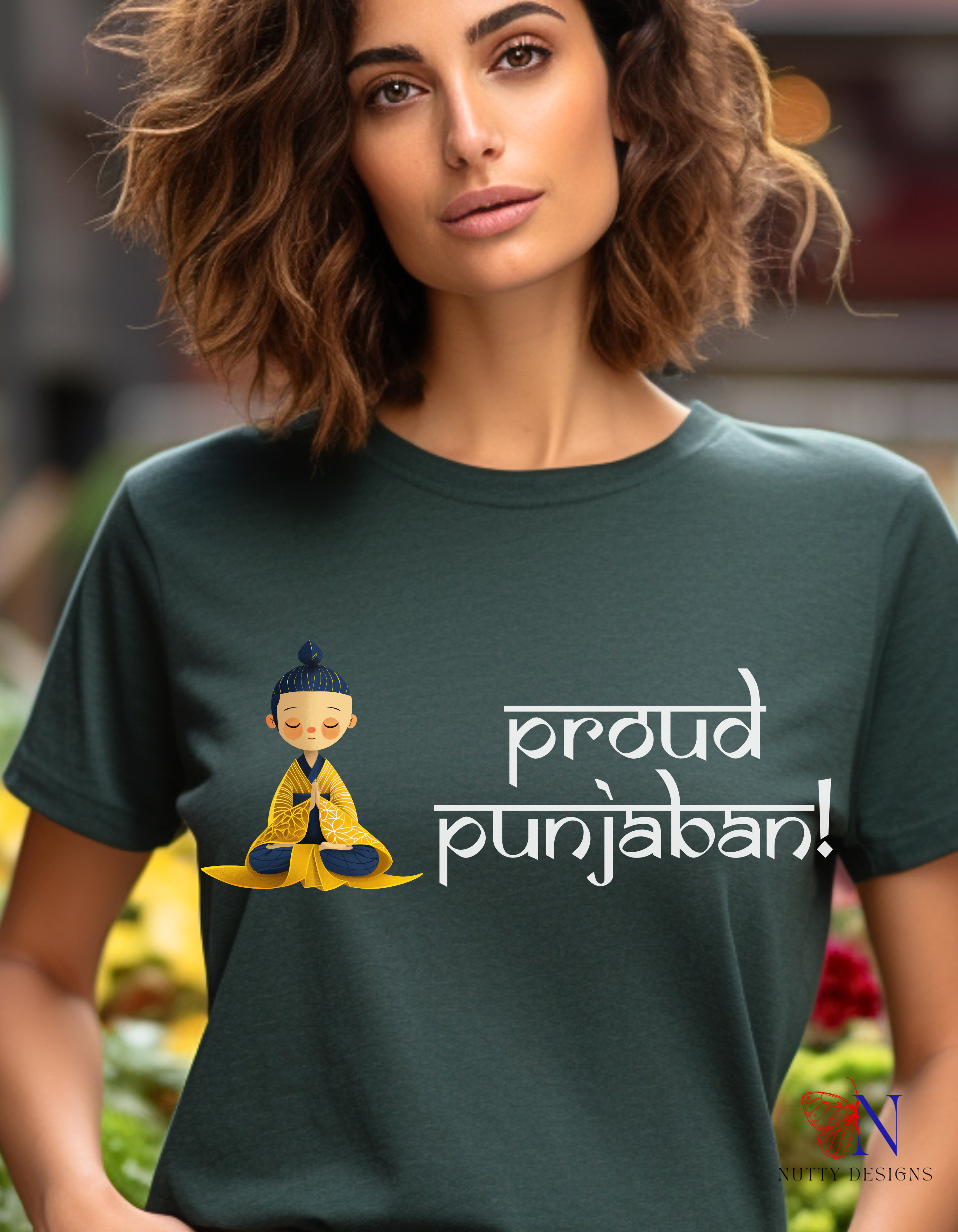 Proud Punjaban / T-Shirt Lifestyle Mockup | Nutty Designs