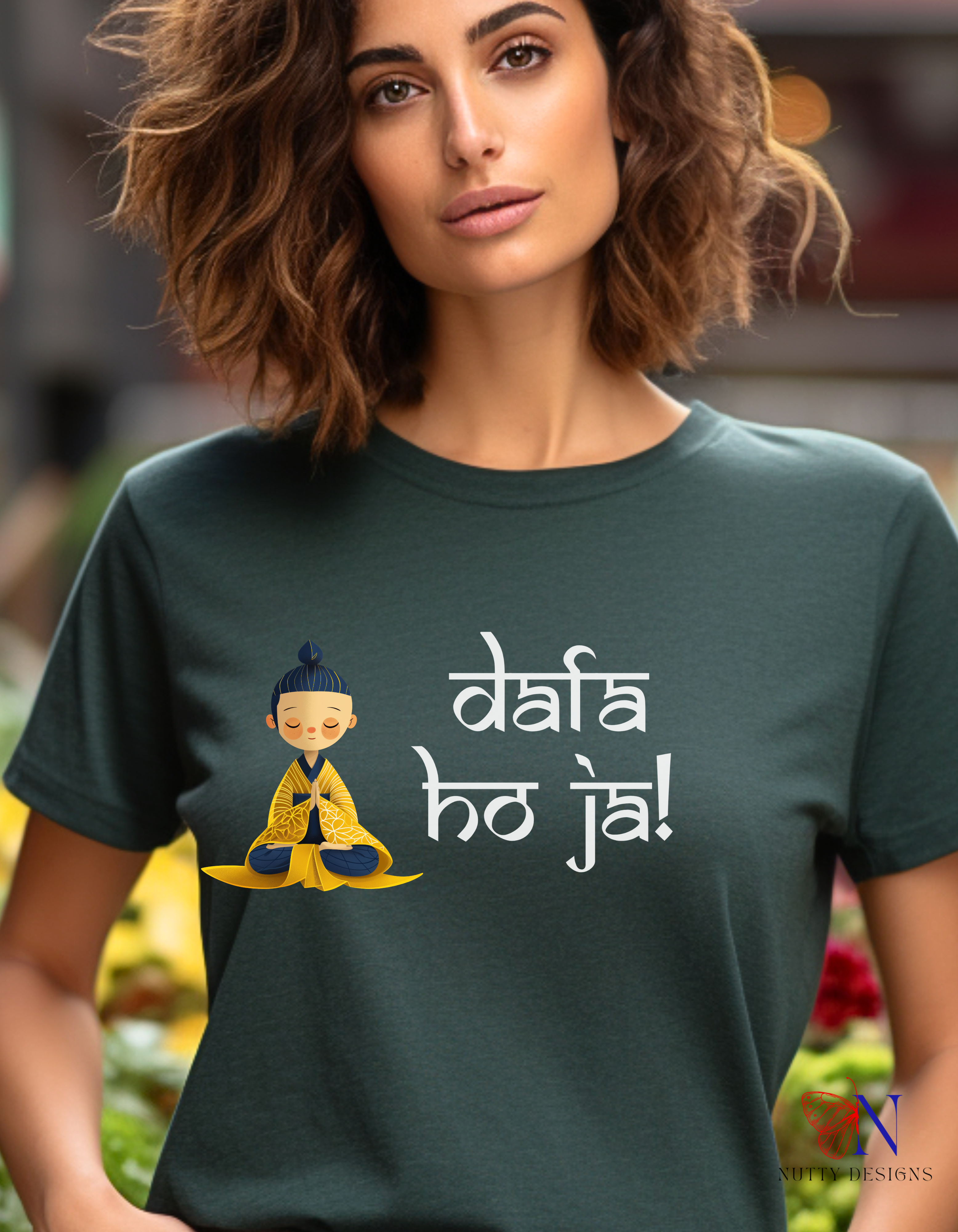 Dafa Ho Ja pride slogan Swag T-Shirt Product Photo | Nutty Designs
